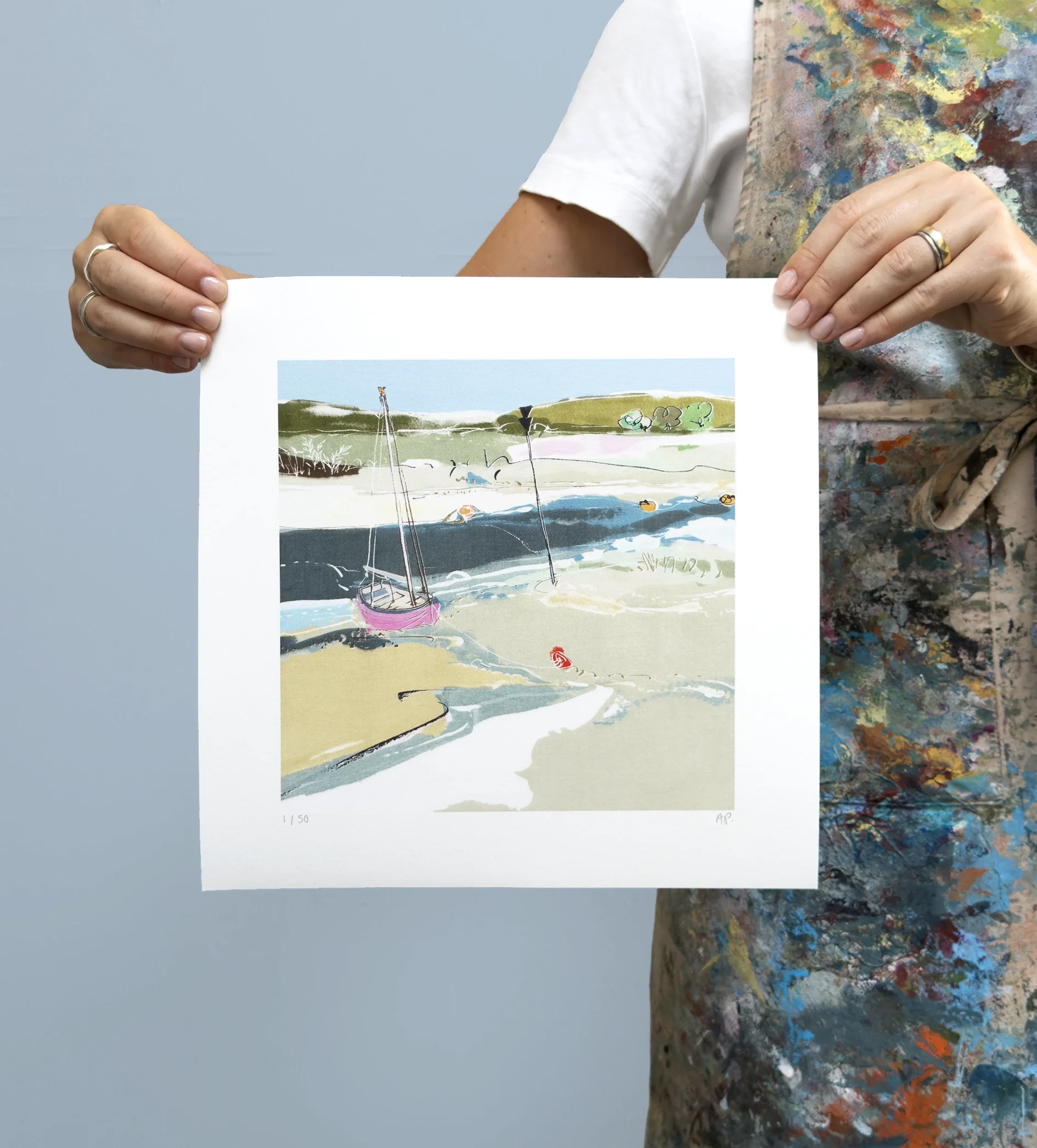 Resting with the tide limited edition print  Alex Poyner 1a.webp