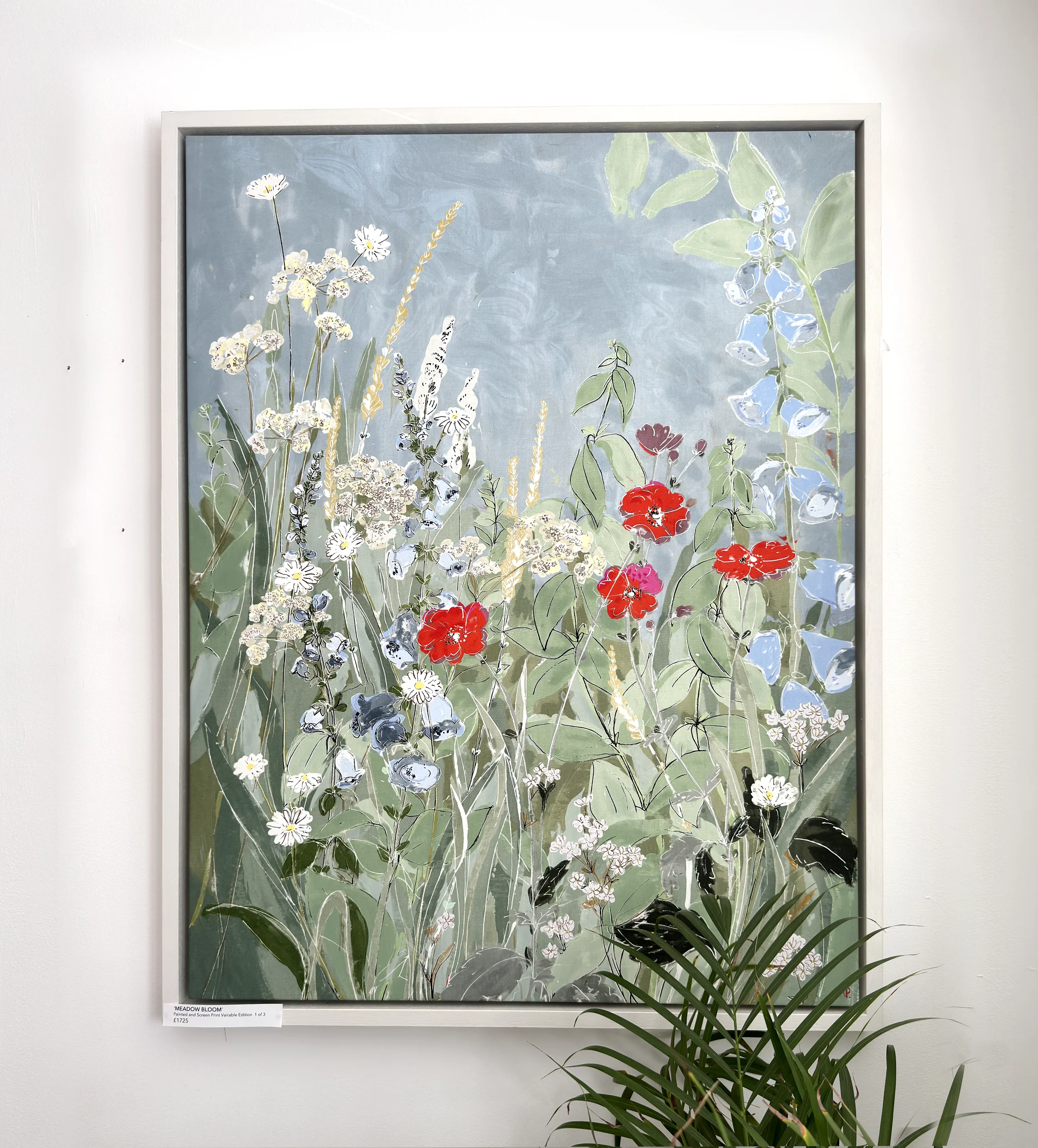 Alex Poyner meadow bloom flower painting .webp