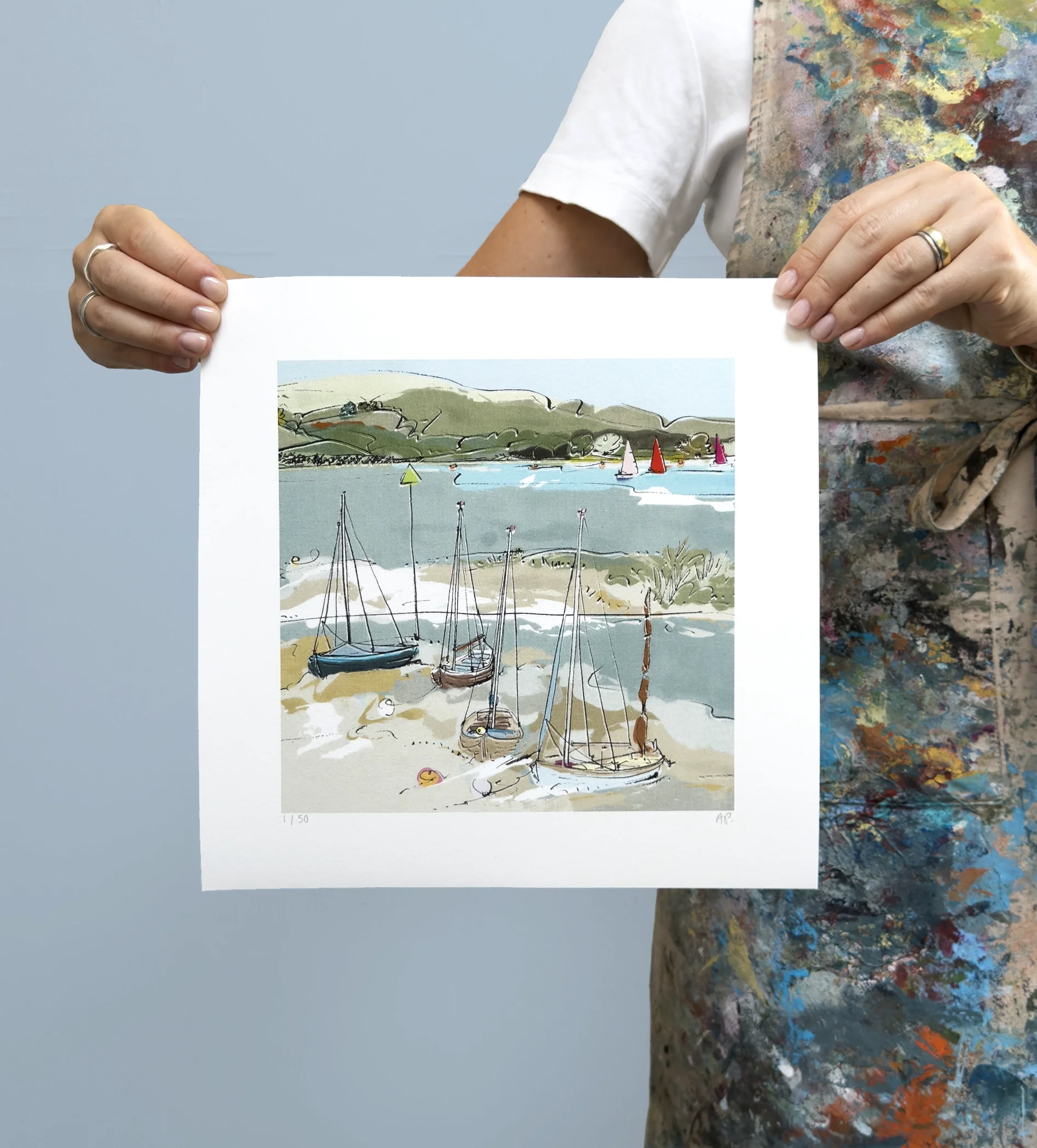 Flowing Tide limited edition print  Alex Poyner 1a.webp