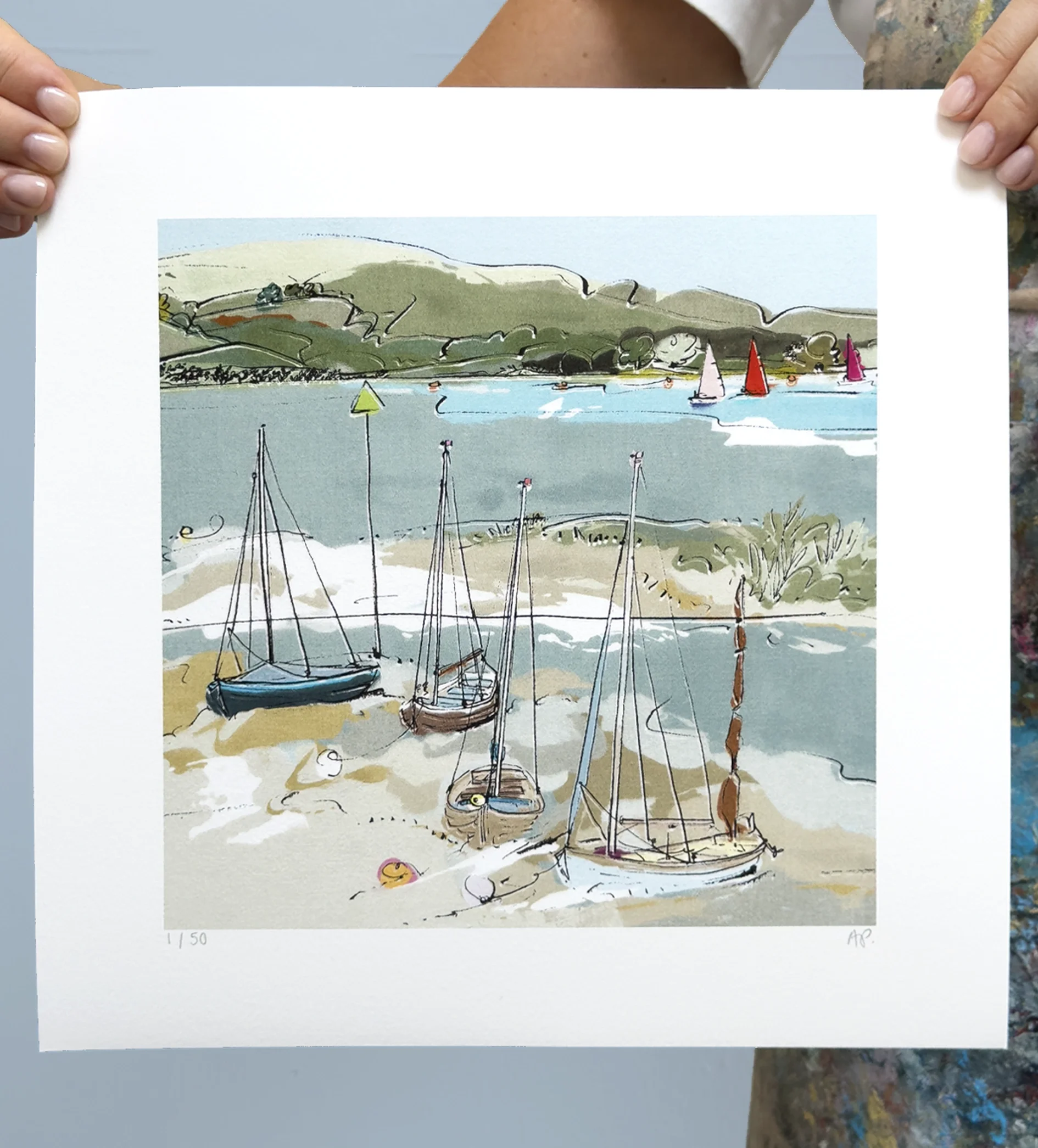 Flowing Tide limited edition print  Alex Poyner 1b.webp