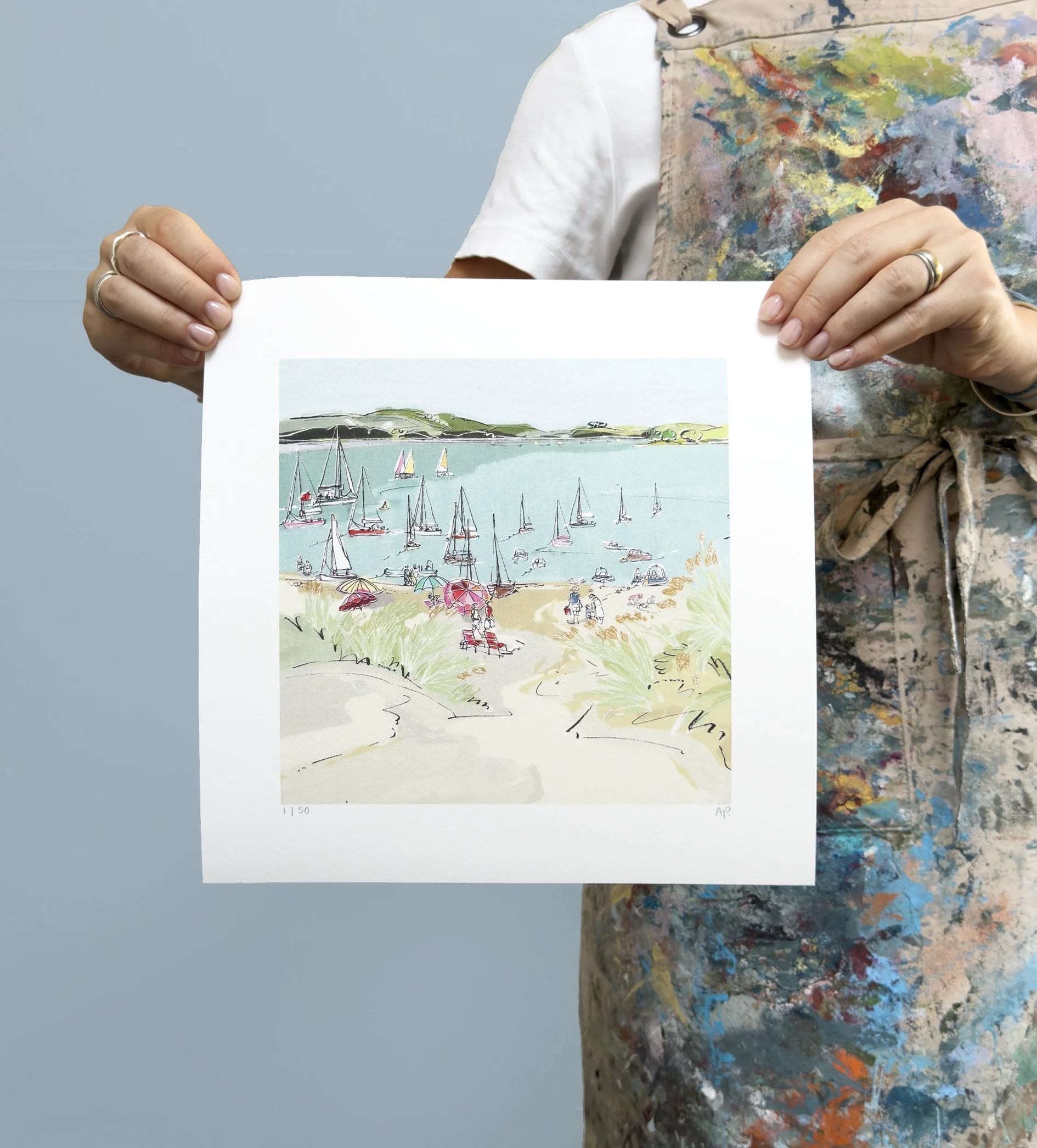 Those Beach Days limited edition print  Alex Poyner 1A.webp