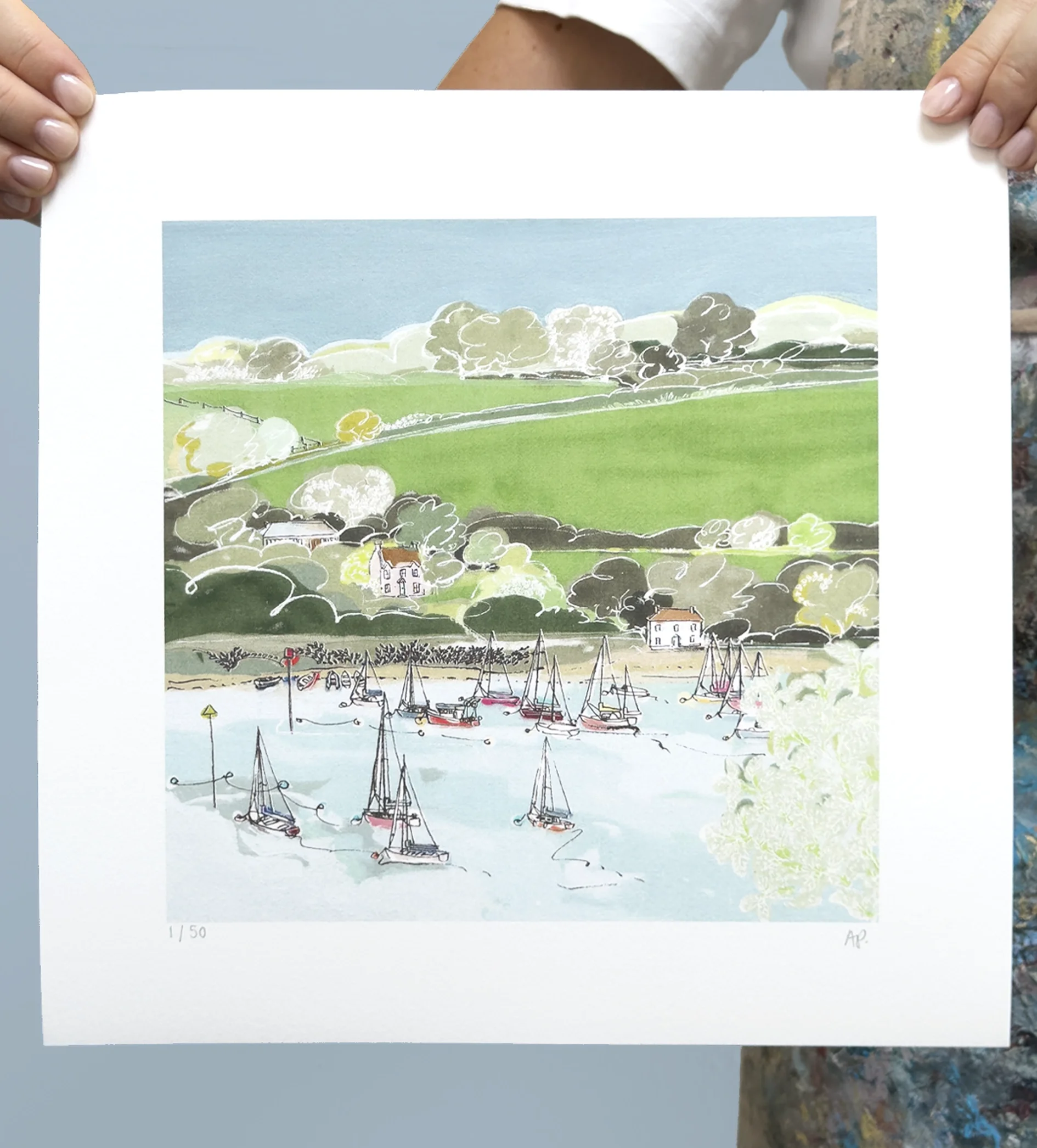 Harbour Lines limited edition print  Alex Poyner 1b.webp