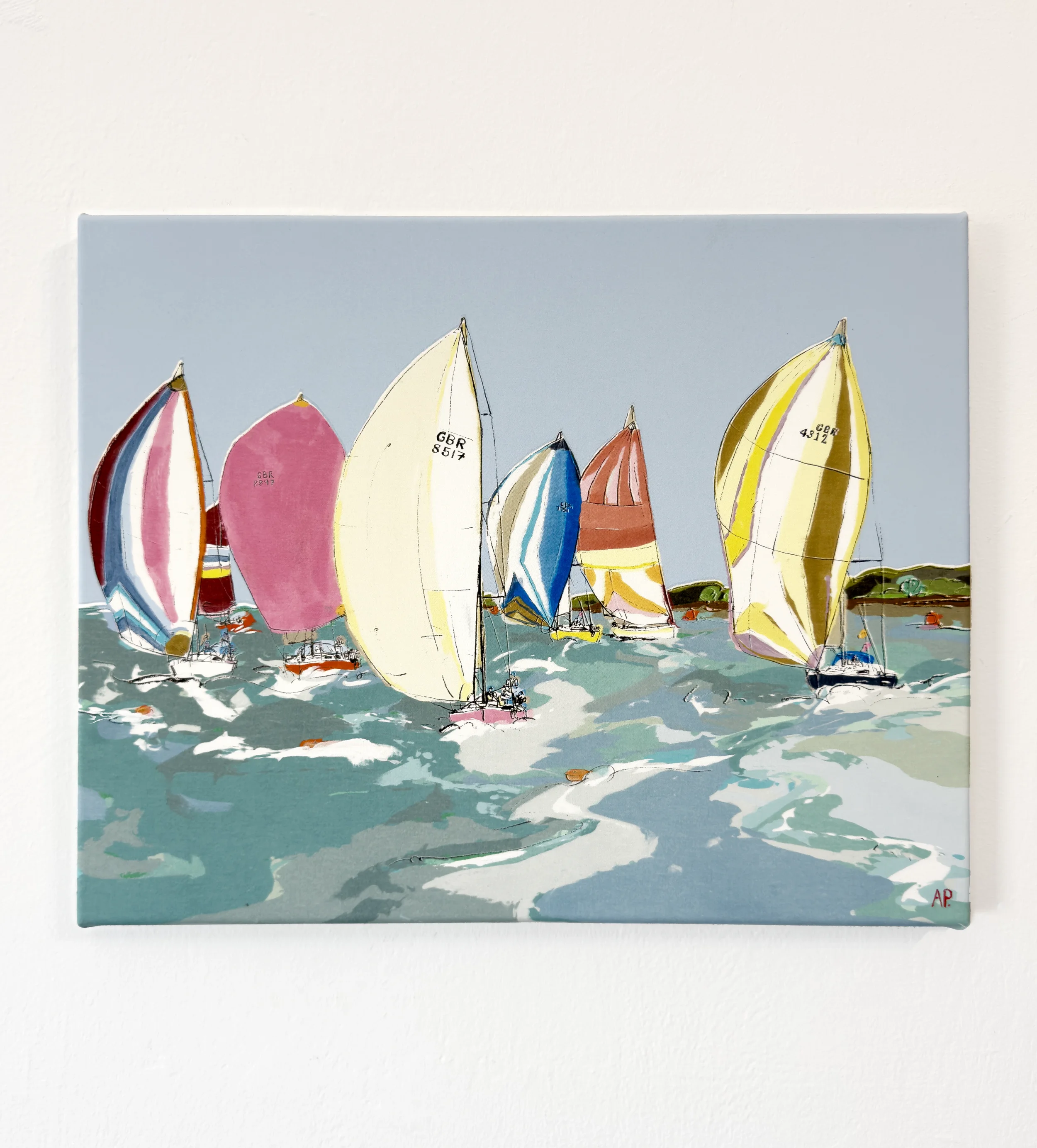 ‘Gennakers In the Wind’ 4 of 5 alex poyner.webp