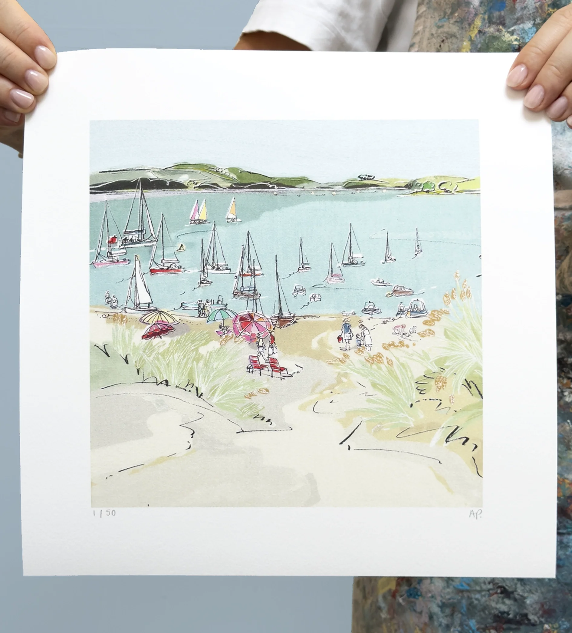Those Beach Days limited edition print  Alex Poyner 1b.webp