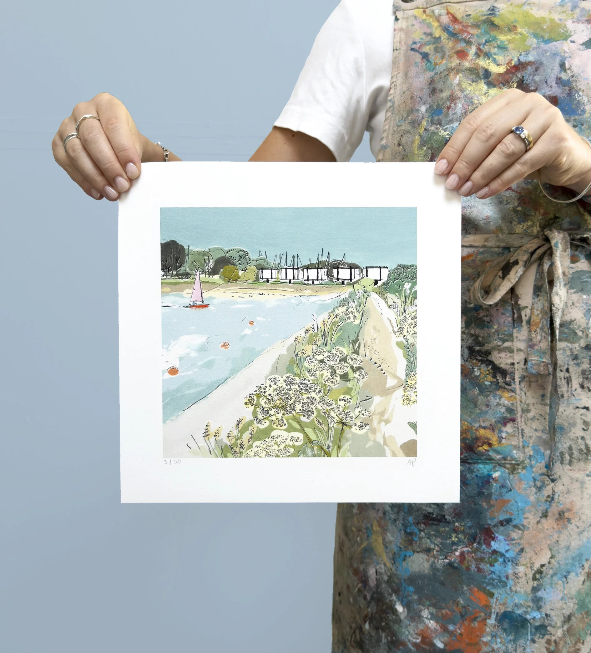 The Deck Houses limited edition print  Alex Poyner 1a.webp