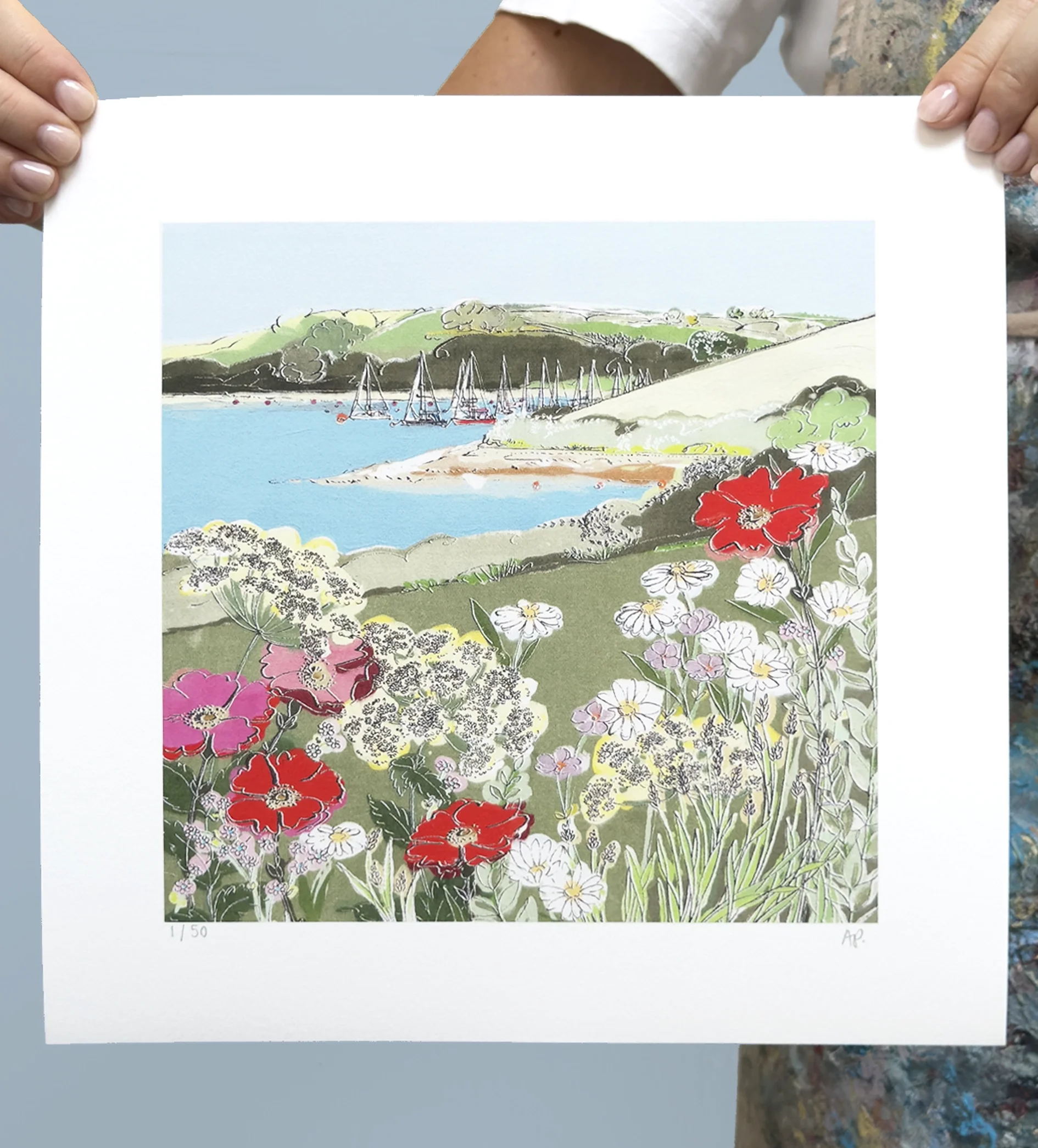 Blooming Bay limited edition print  Alex Poyner 1b.webp
