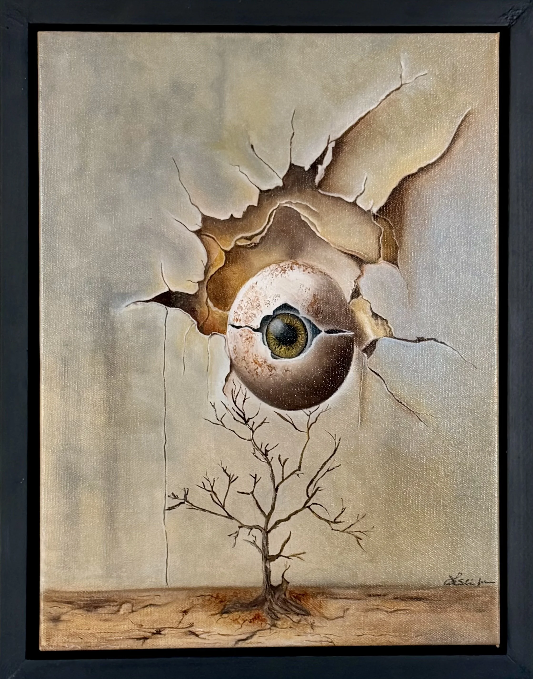 "Eye See You" original oil painting
