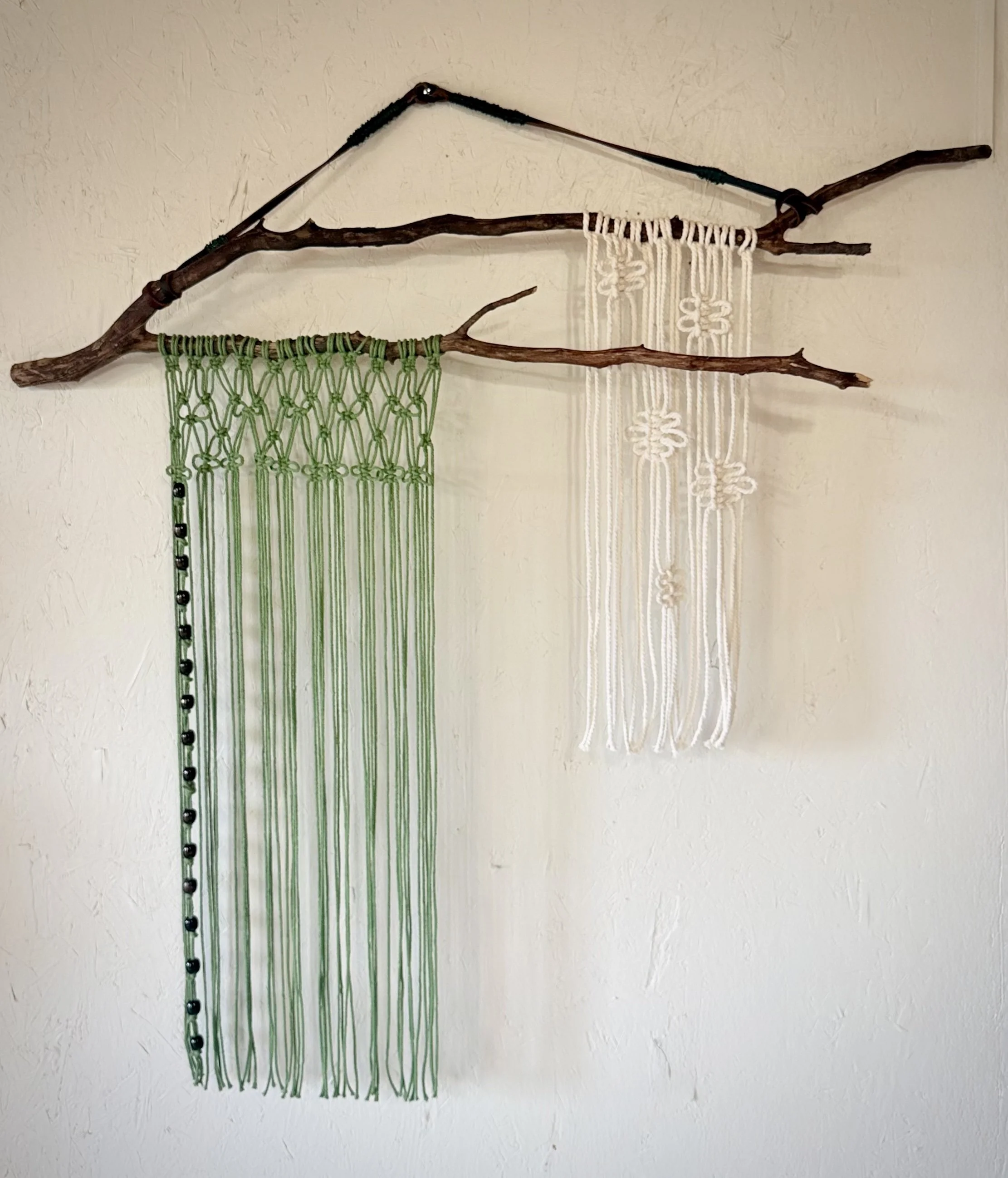 Quiet Balance – Original Fiber Wall Sculpture (36 x 36)