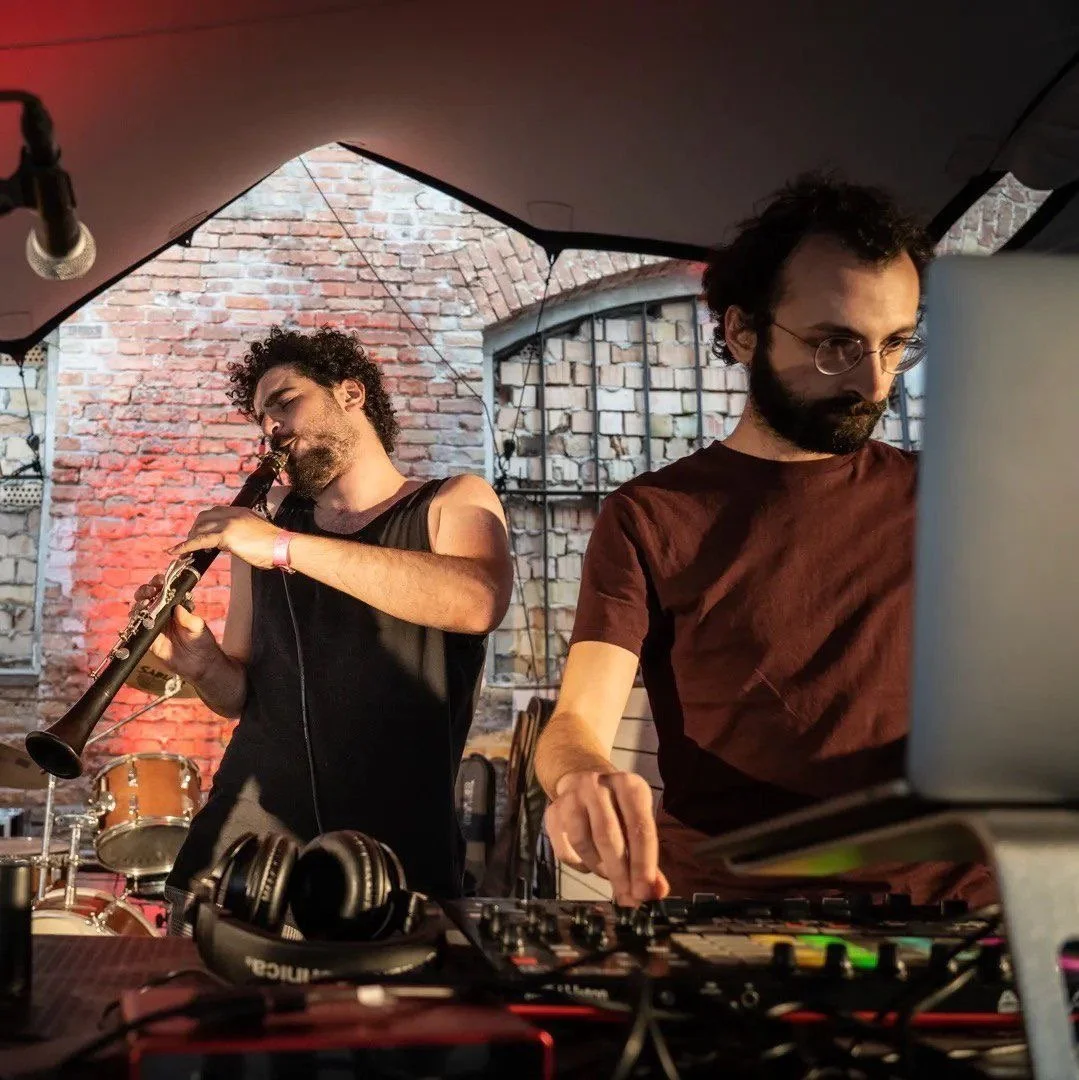 Sharake: Yazan Al Sabbagh and Saleh Katbeh playing live in Berlin