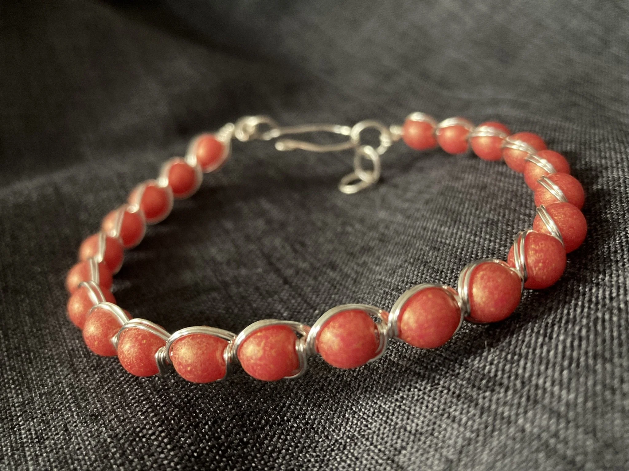 Czech Glass Bead Bracelet