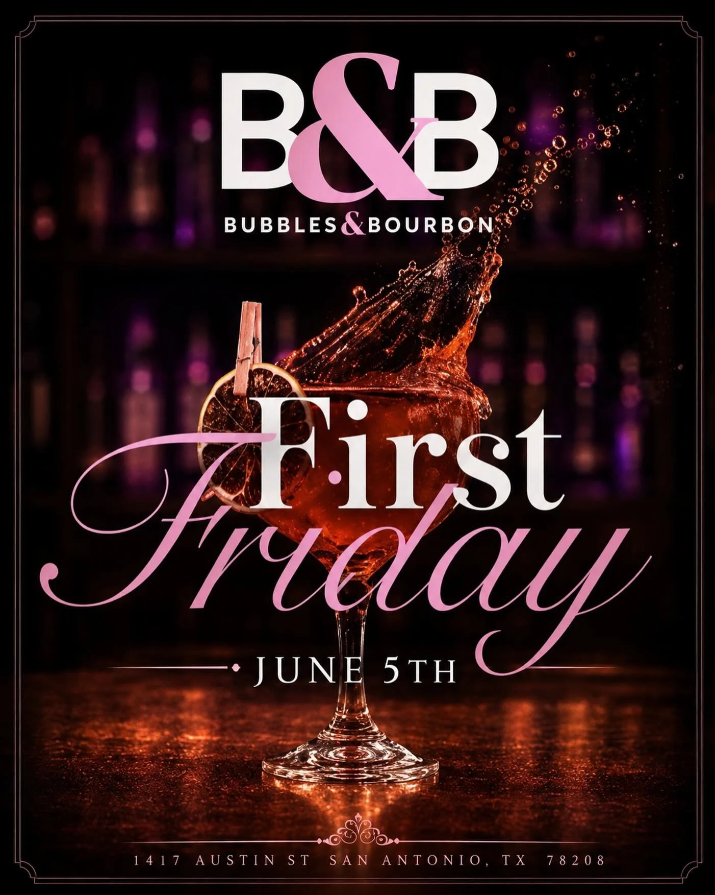 First Friday is calling. 🥂

Kick off the weekend with great cocktails, good company, and the perfect atmosphere to unwind.

Whether you&rsquo;re meeting friends, starting your night, or just looking for your new favorite spot, we&rsquo;ll have a sea