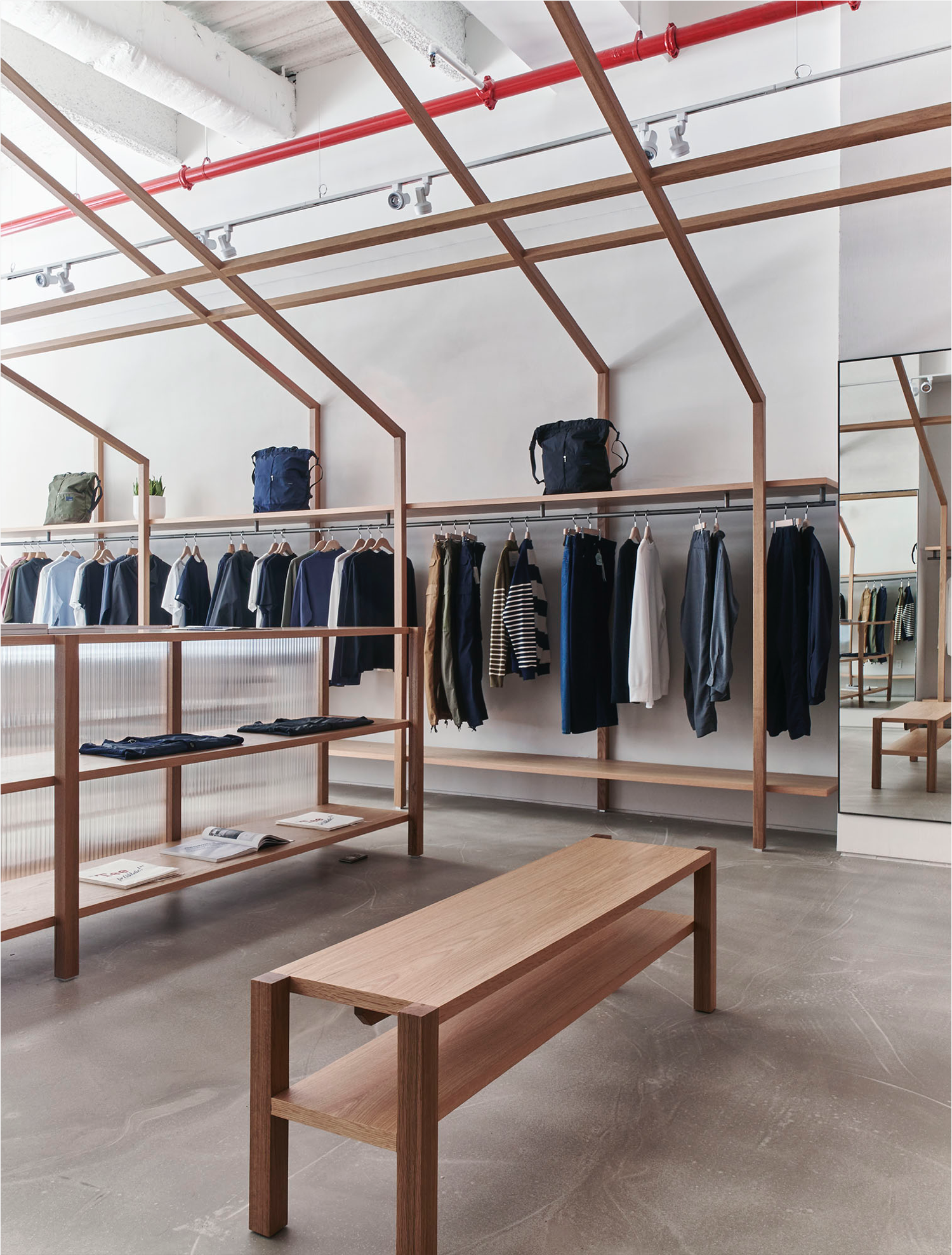 Apertura de tienda Nanamica en Nueva York.