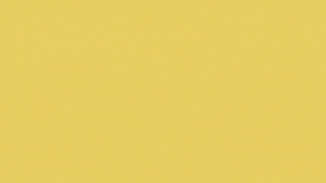 Flat yellow background with a subtle gradient.