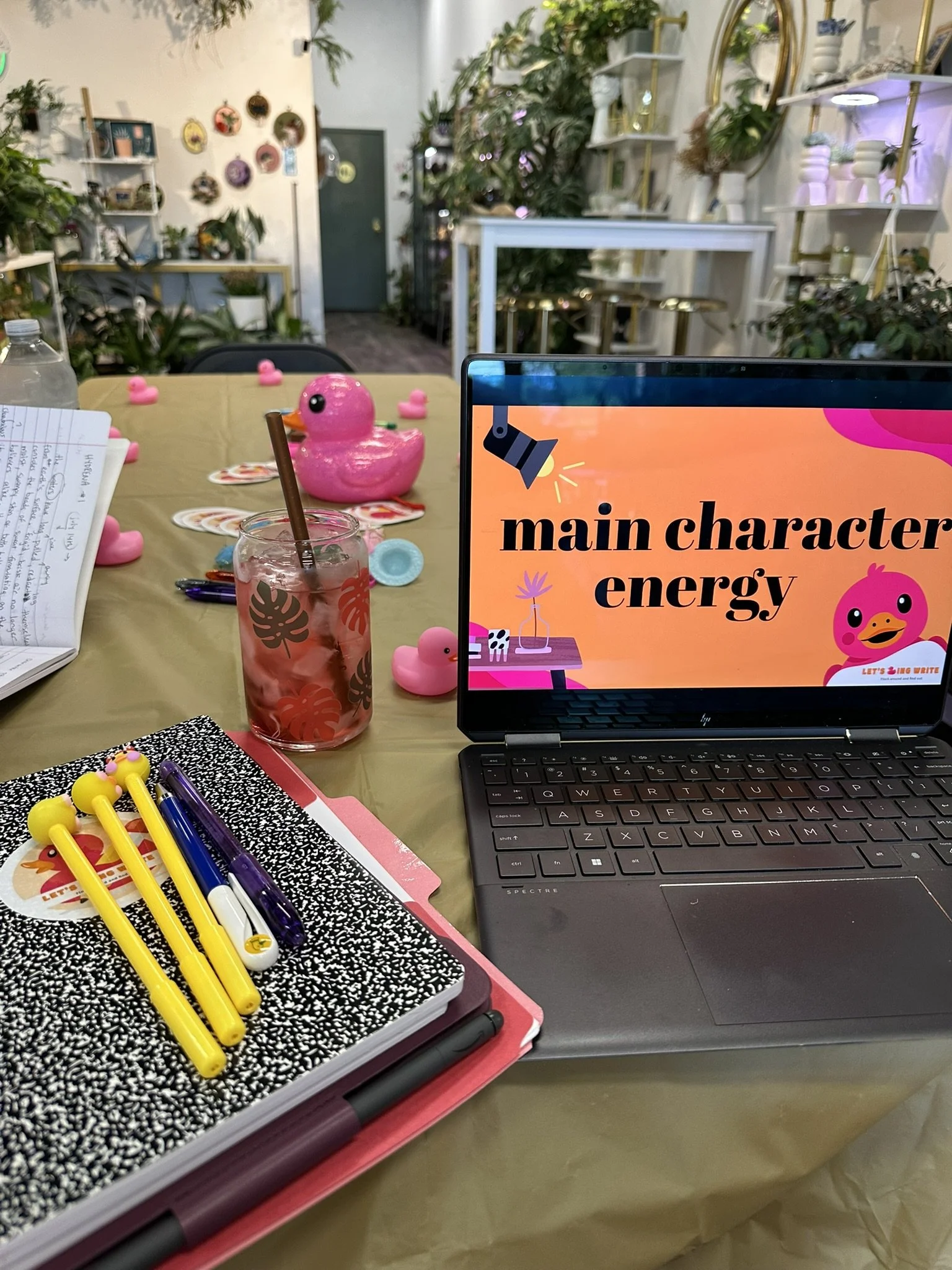 Quack Pack: Main Character Energy - Live virtual workshop