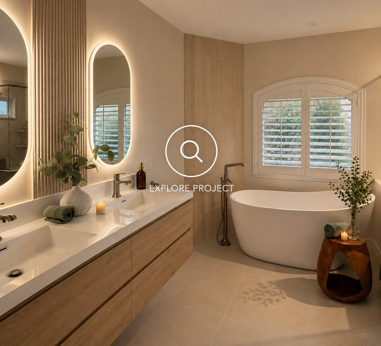 A Quiet Retreat  Primary Bathroom Renovation | Bradenton, FL