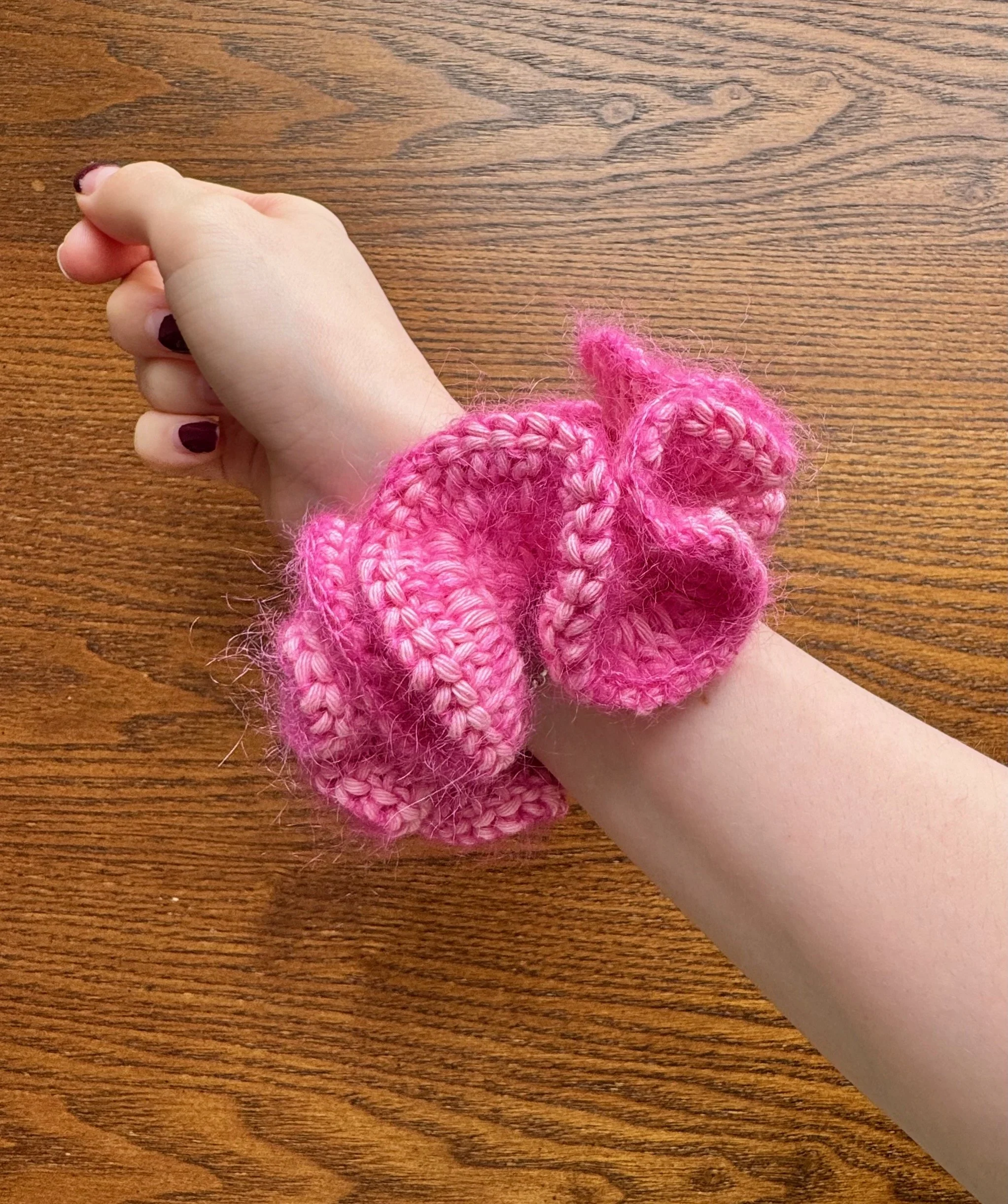 Peony Cloud Scrunchie