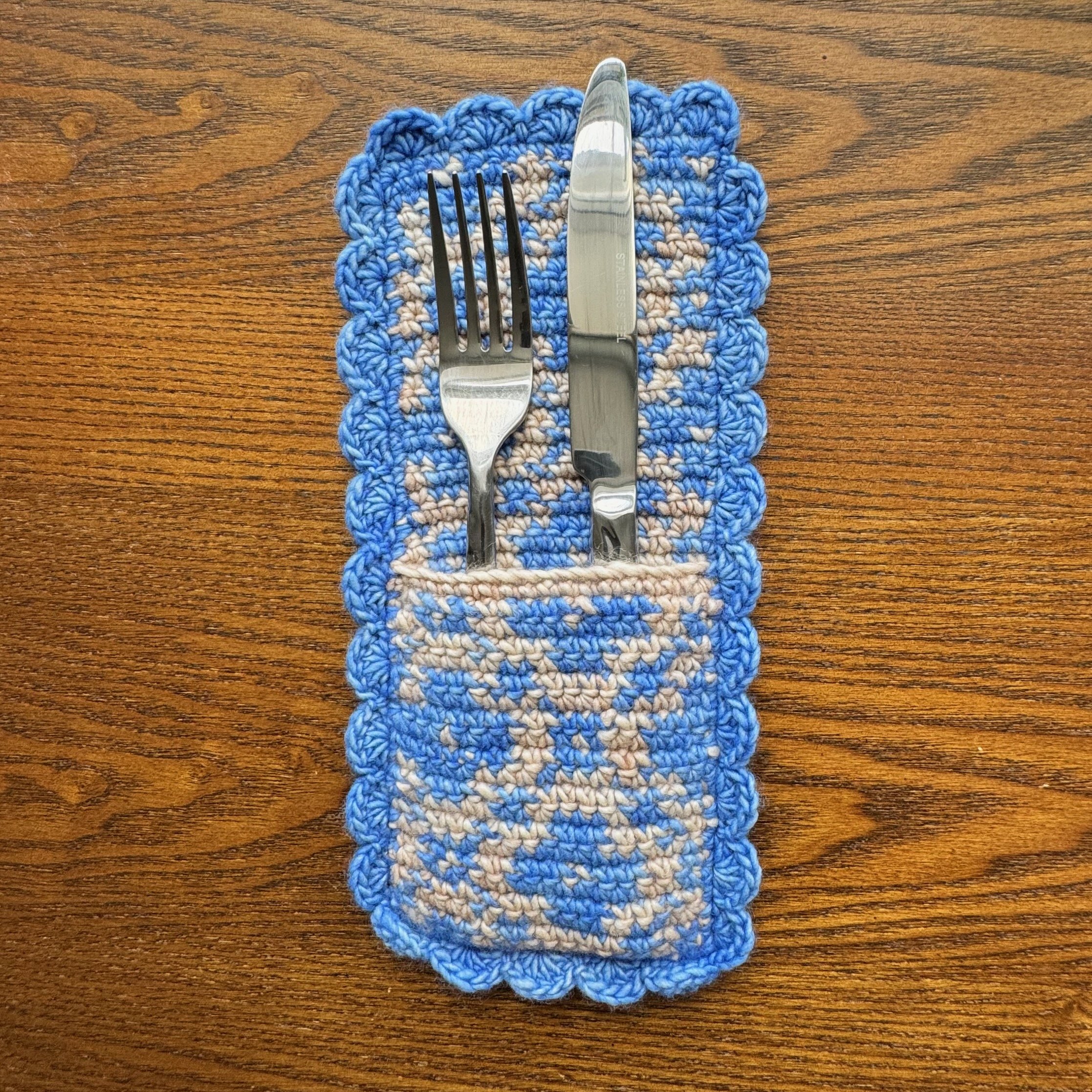 Floral Cutlery Sleeve