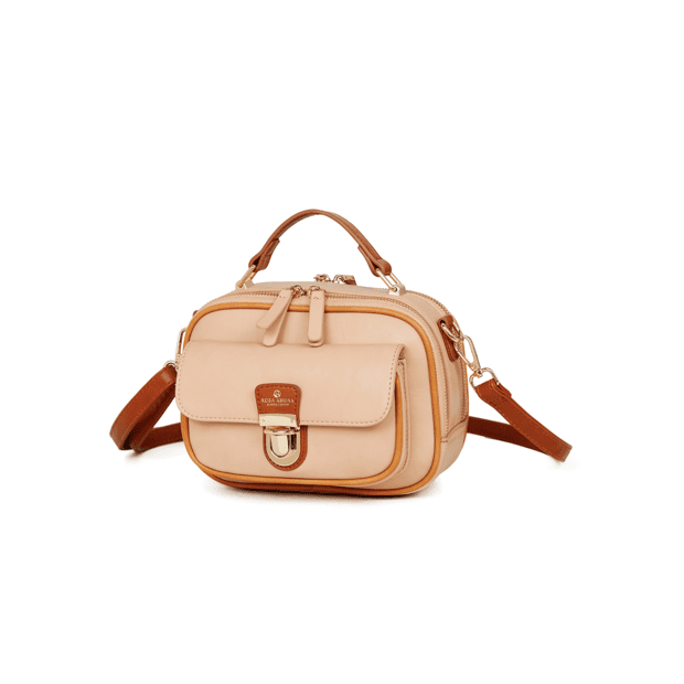 Bolsa Transversal Compacta Rosa Amora