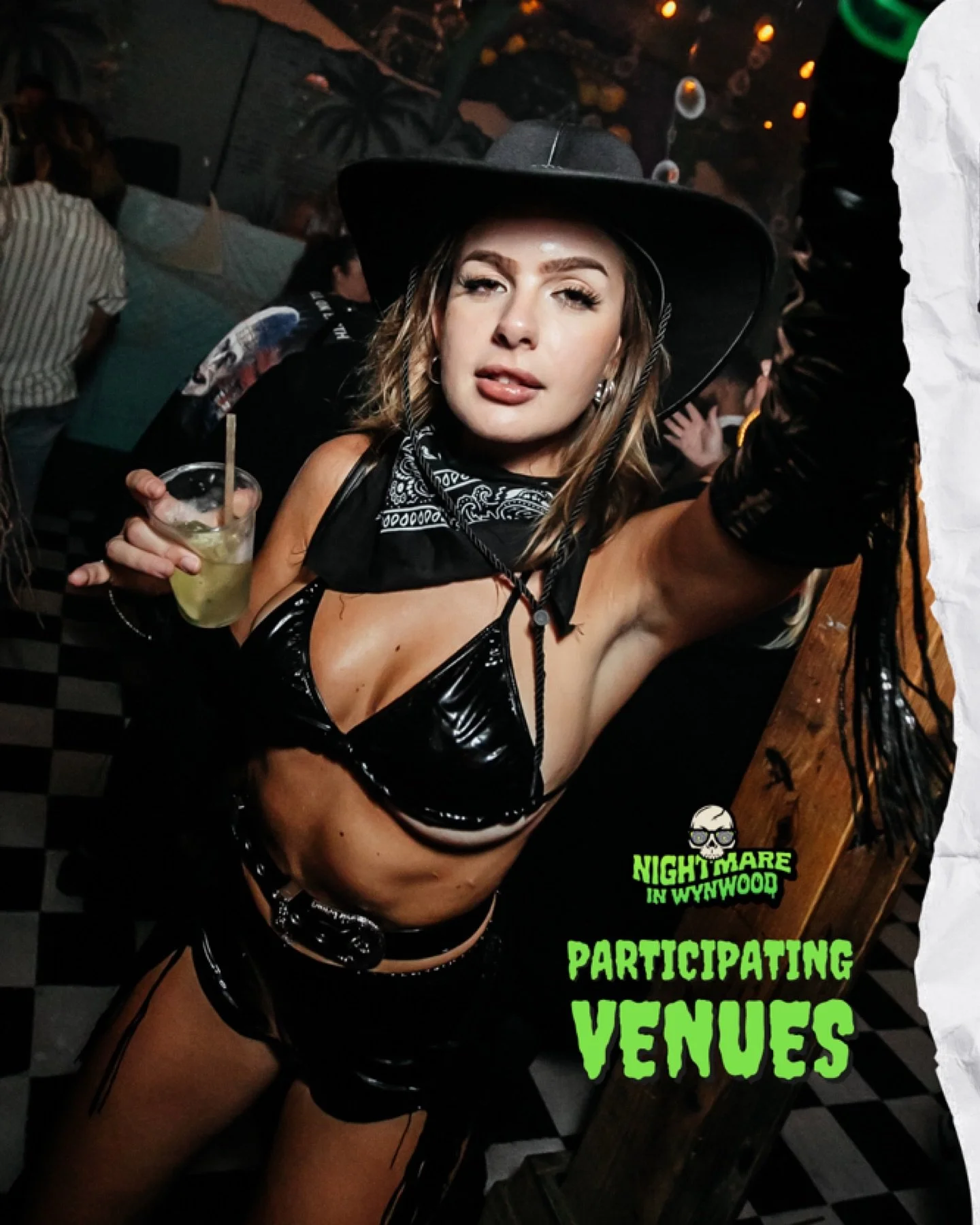 ✨ 1 wristband = 5+ of the hottest spots in Wynwood. Here&rsquo;s where you&rsquo;re crawling this Halloween 👇

💀 Wynwood: Dirty Rabbit, El Patio, Botanik, Crusoe, The Deck, Sweet Caroline (BONUS venue + drink ticket!)

Tag the venue you&rsquo;re mo