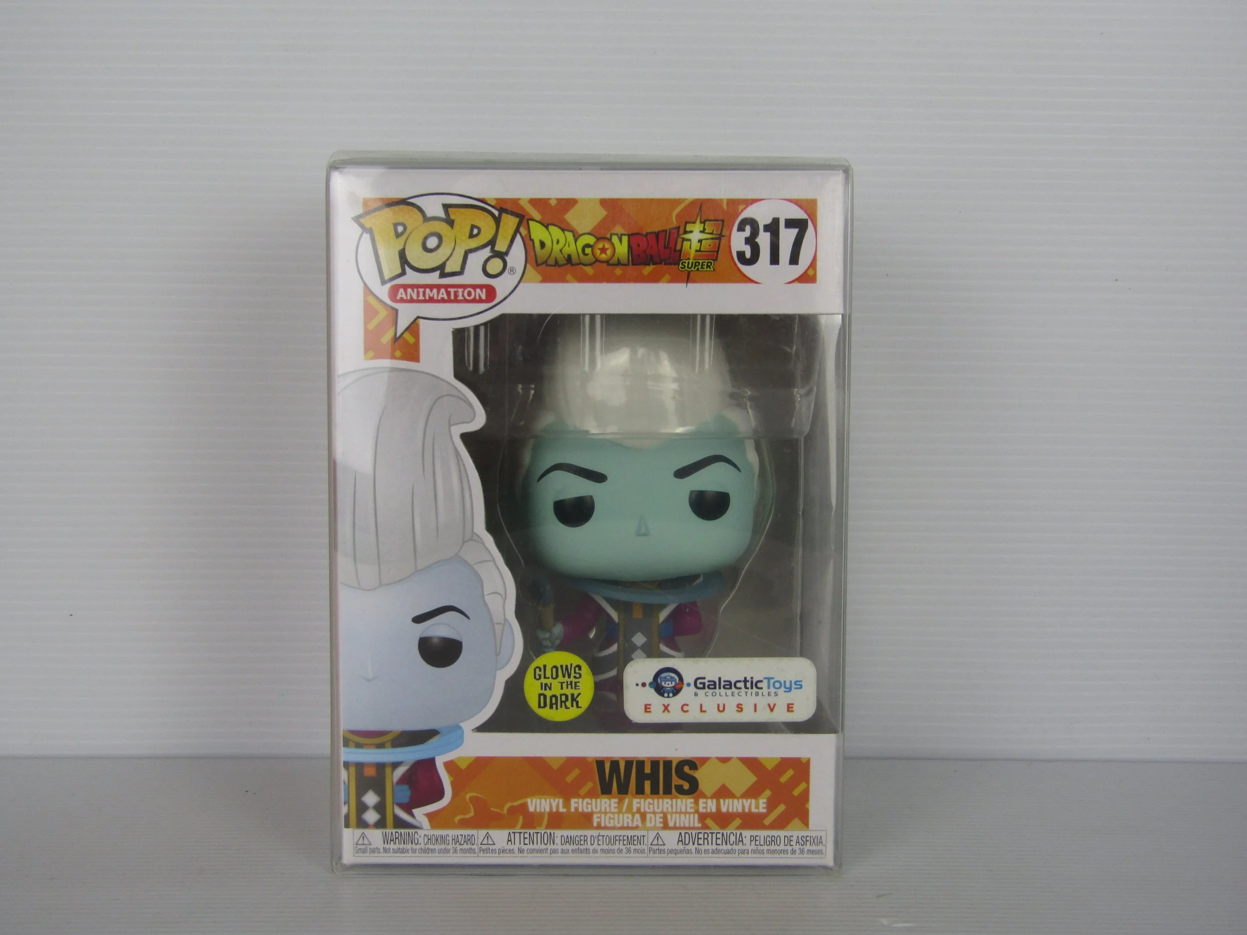 Whis Funko Pop Vinyl - Glows in the Dark
