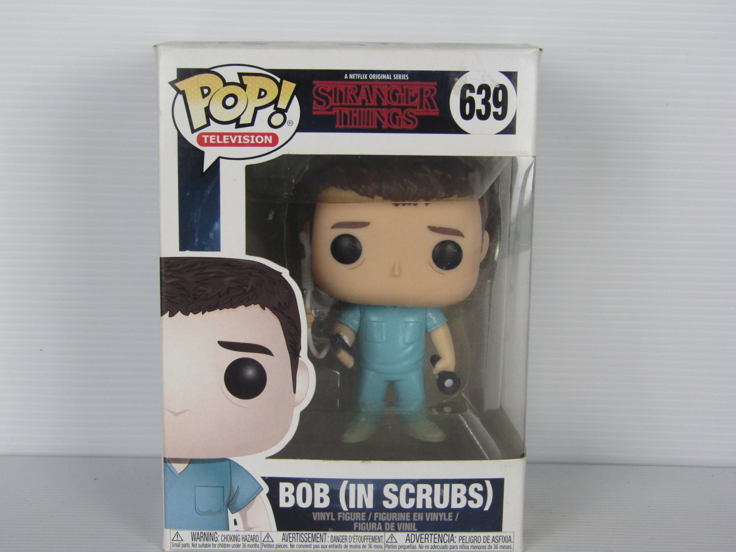 Stranger Things Bob In Scrubs Funko Pop! #639