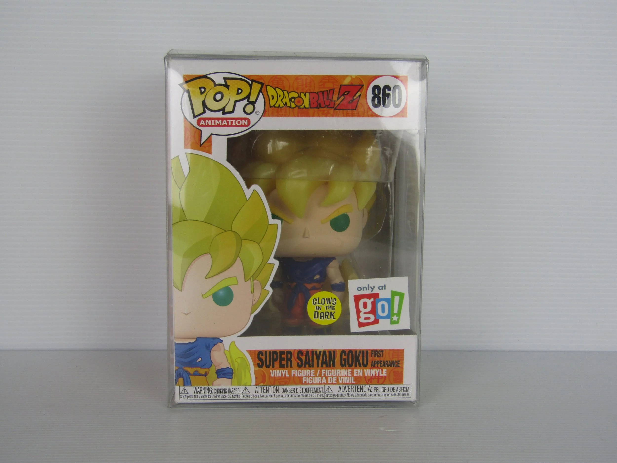 Dragon Ball Z Super Saiyan Goku Glow Funko Pop