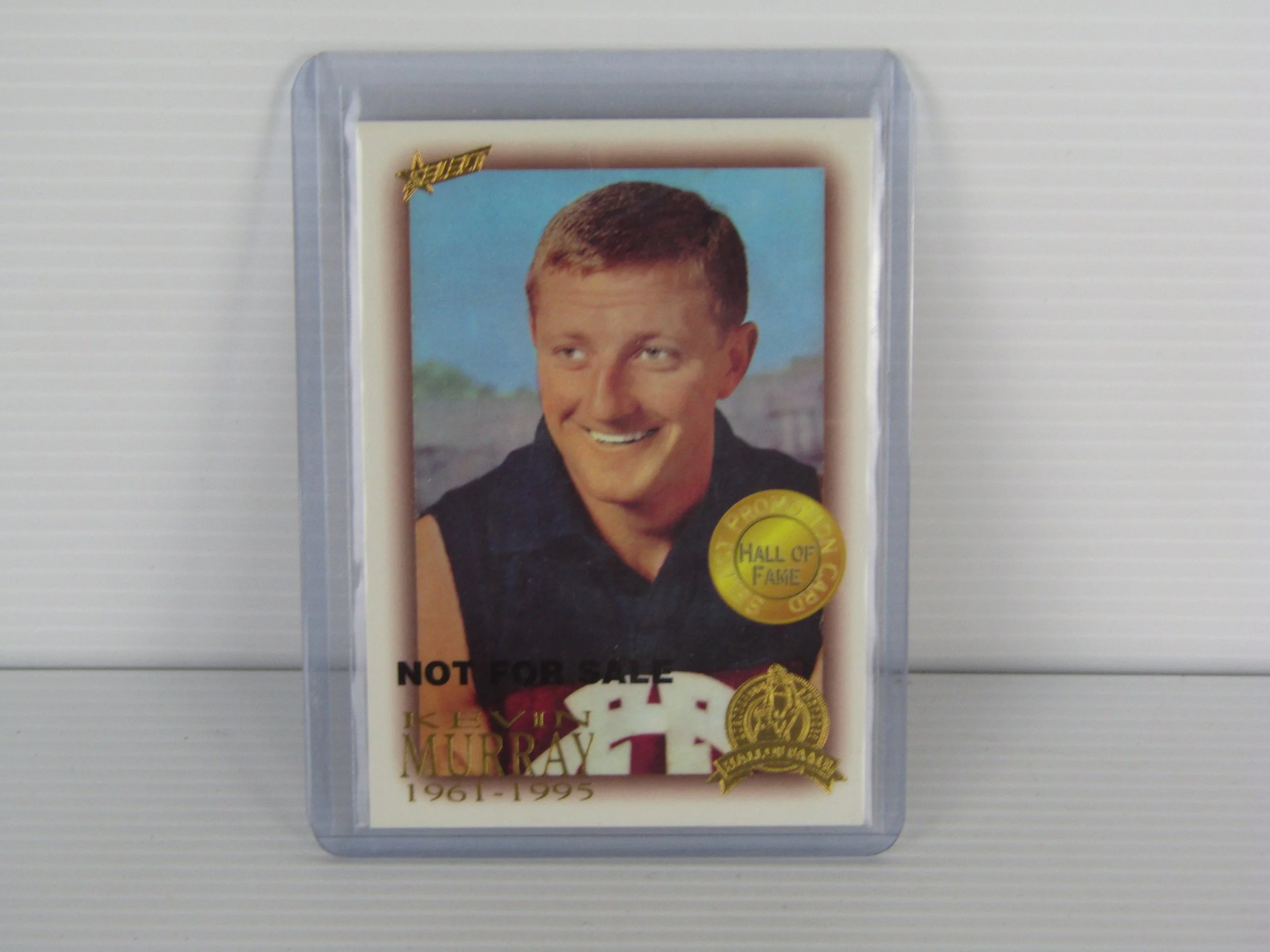 1996 Select Hall Of Fame Kevin Murray Collectible Card