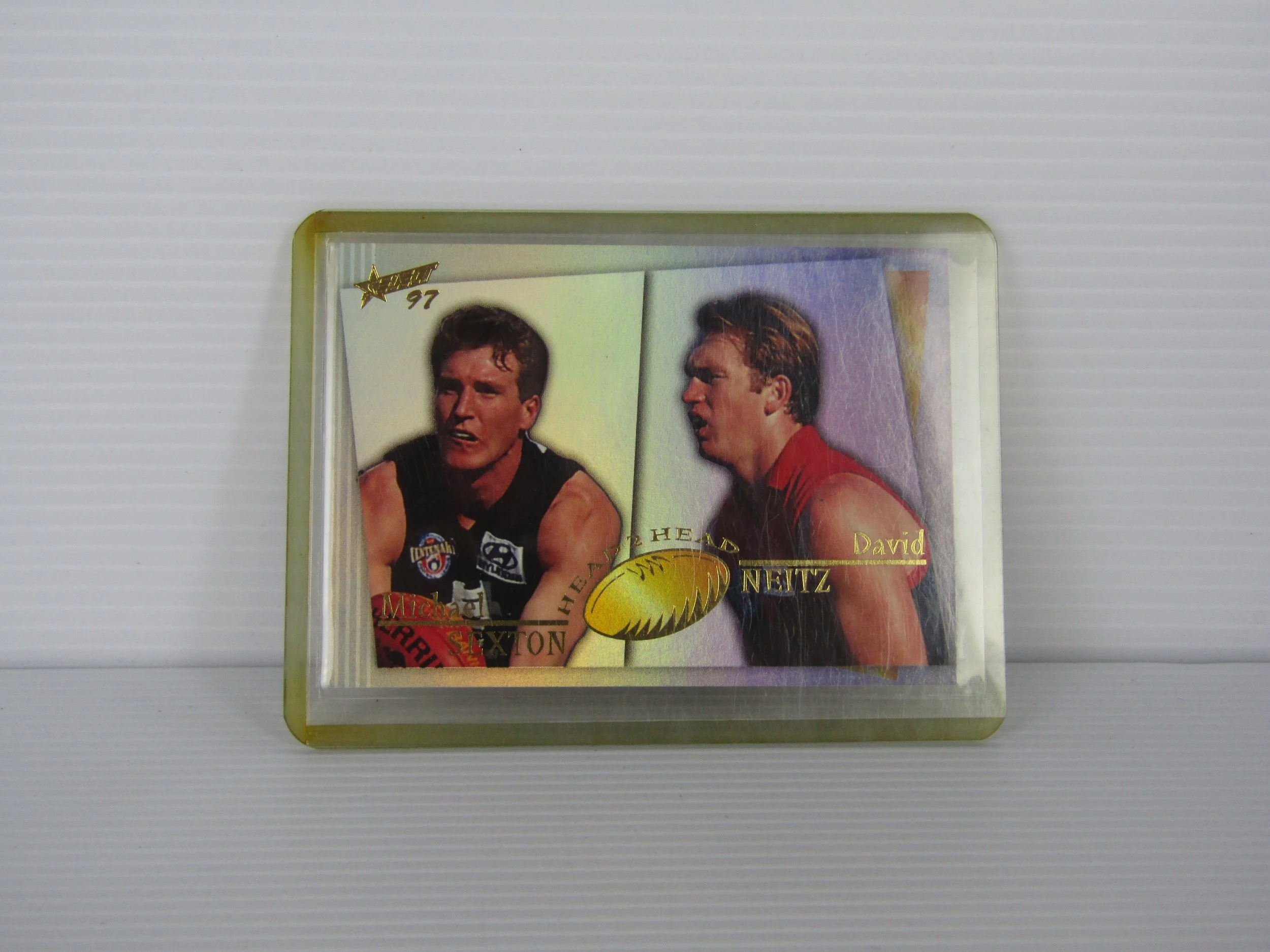 1997 Select Ultimate H2H Michael Sexton & David Neitz Card
