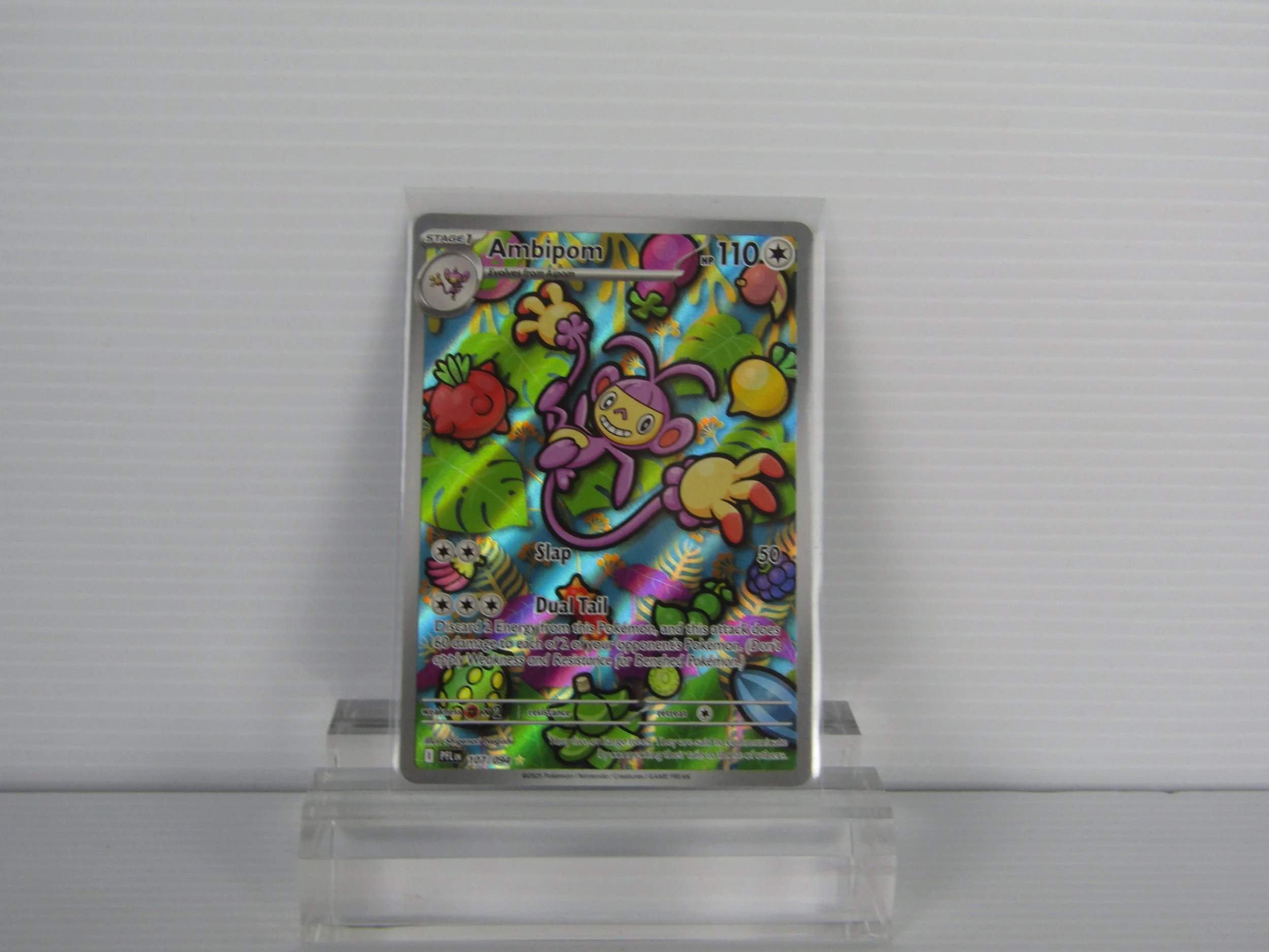 Ambipom Illustration Rare - Phantasmal Flames ( Mint )