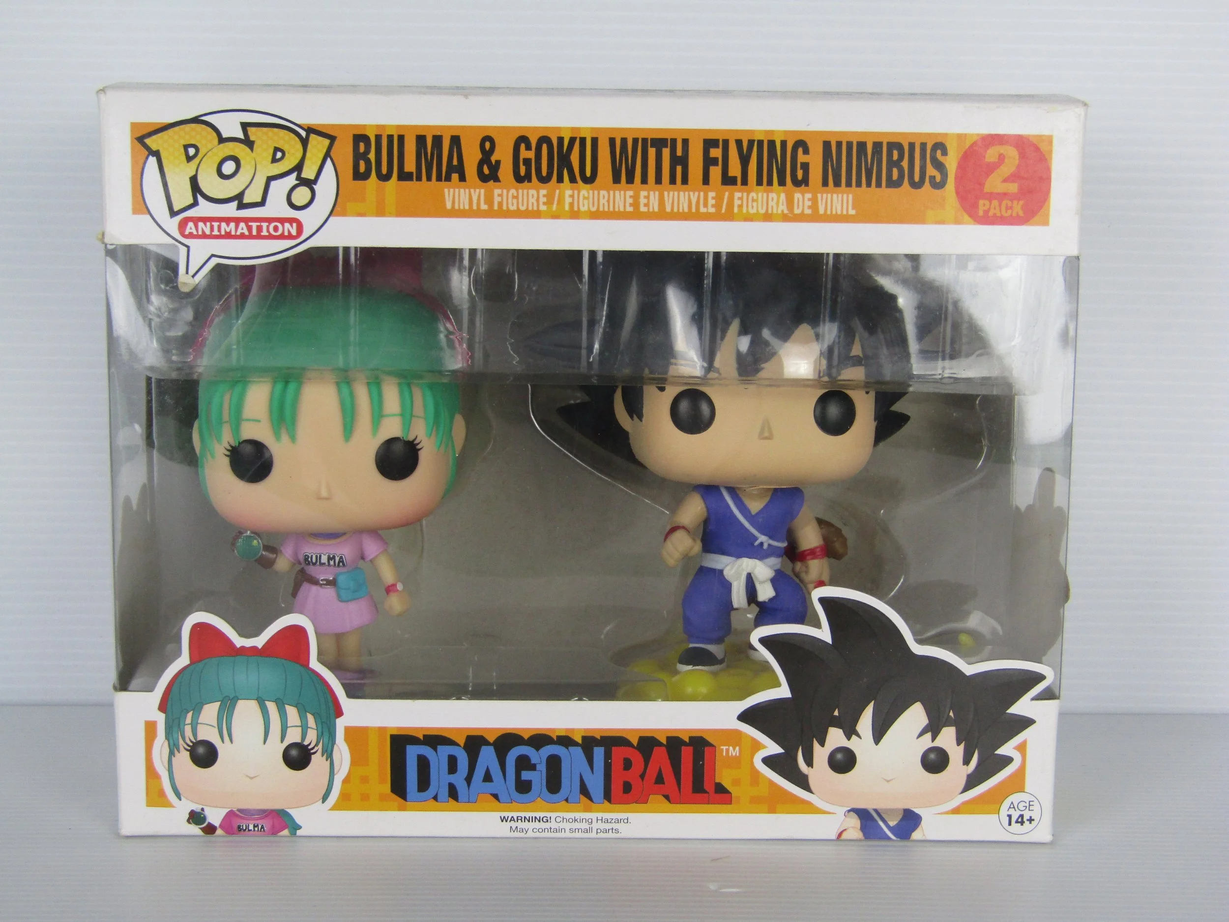 Dragon Ball Funko Pop Goku & Bulma 2-Pack