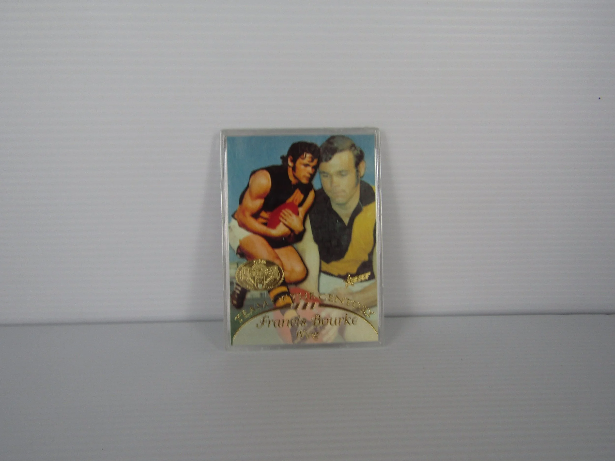 1996 AFL Team Of The Century Francis Bourke Card