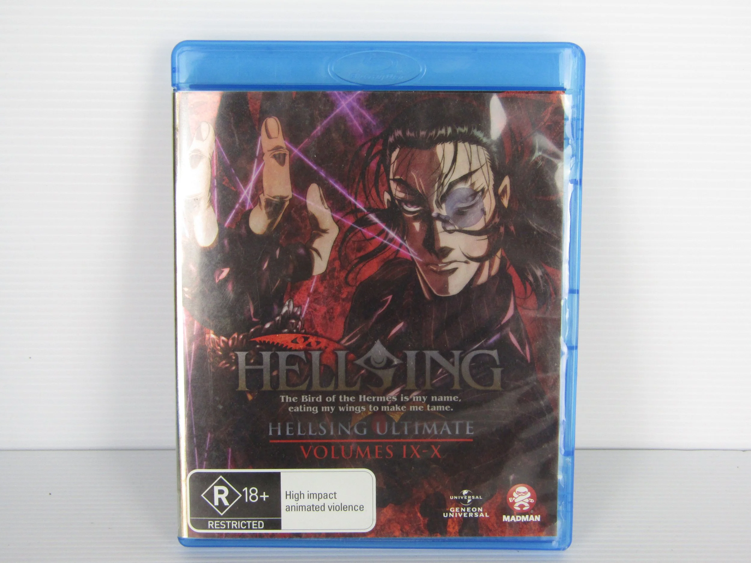 Hellsing Ultimate Volumes 9-10 Blu-ray Very good condition