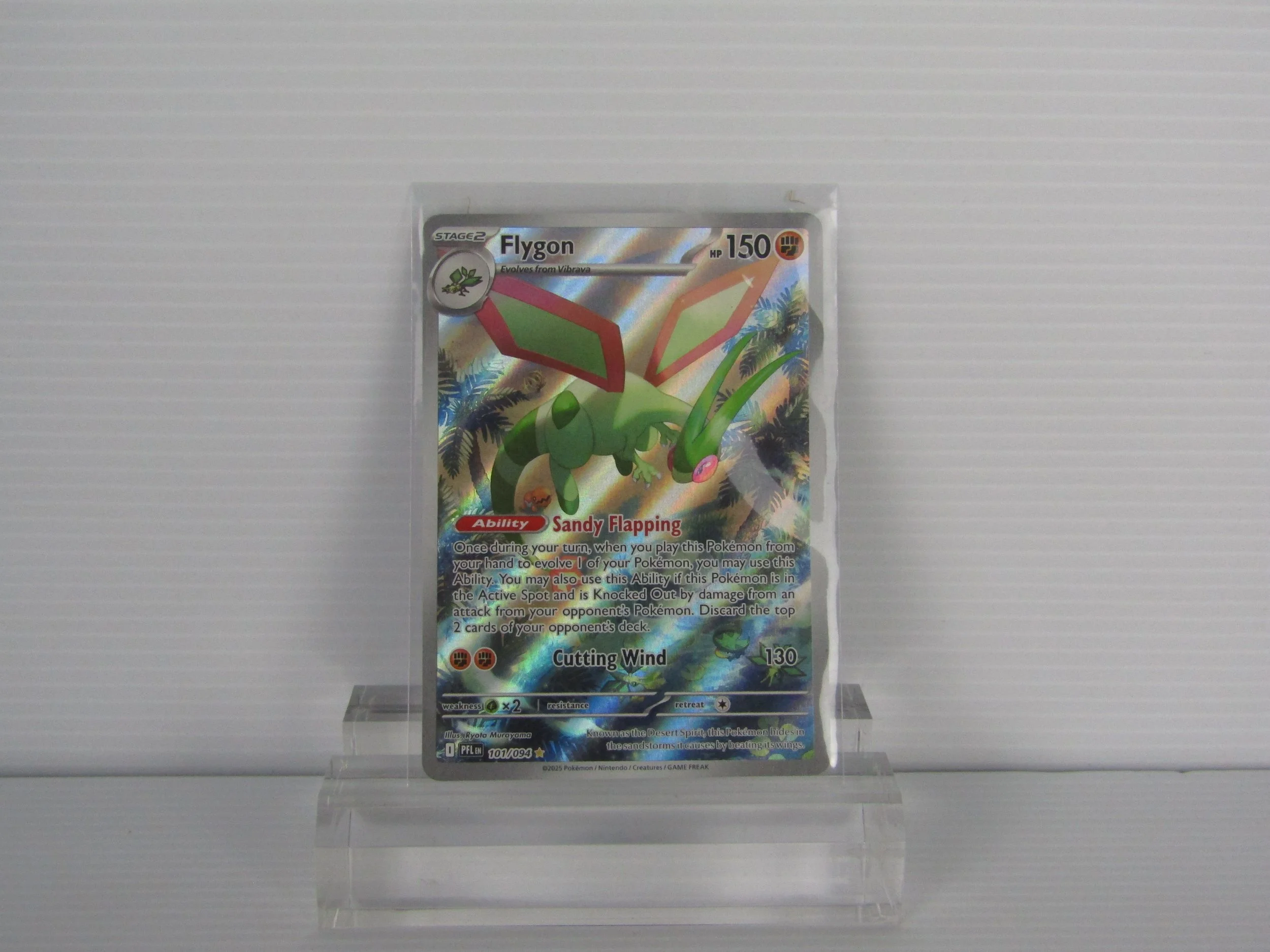 Pokémon TCG - Flygon Holographic Card - Phantasmal Flames