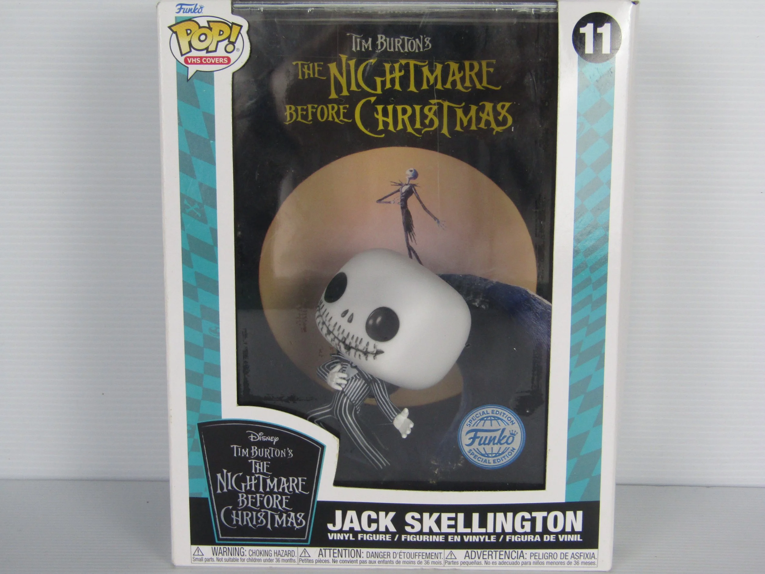 The Nightmare Before Christmas VHS Cover Funko Pop! Exclusive