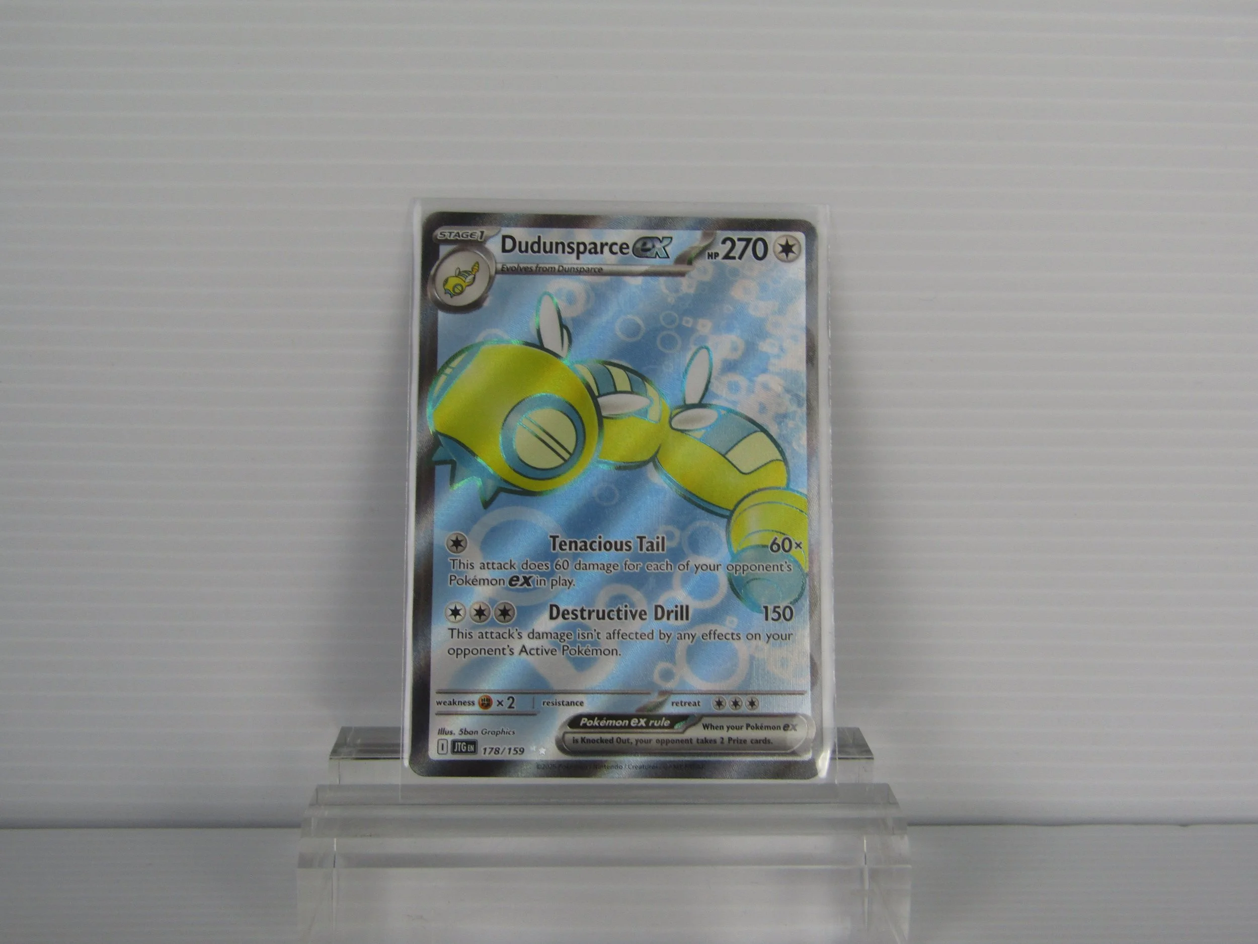 Dudunsparce ex - Ultimate Collector's Edition ( Mint )