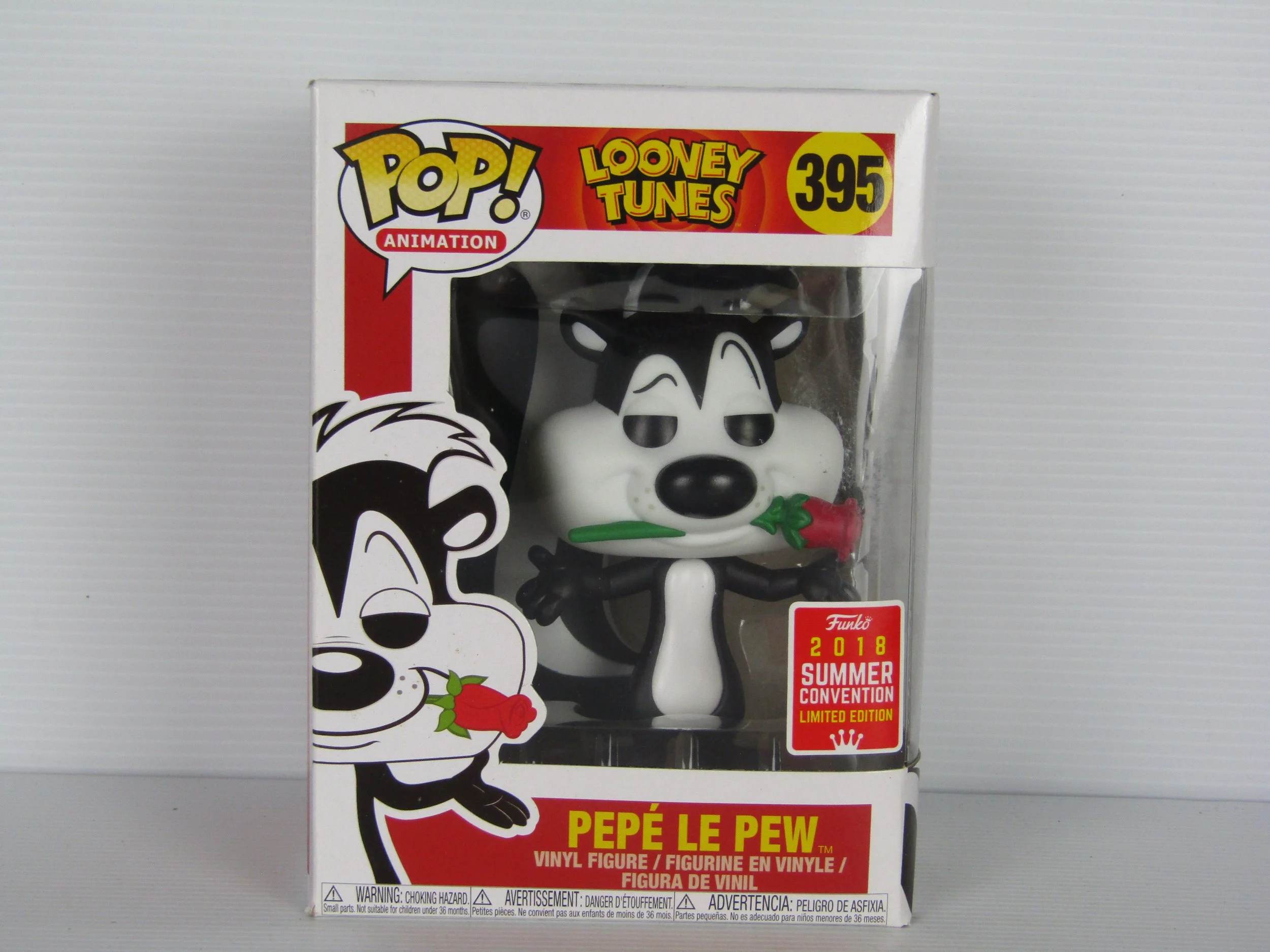 Pepe Le Pew Funko Pop 2018 Summer Convention Edition