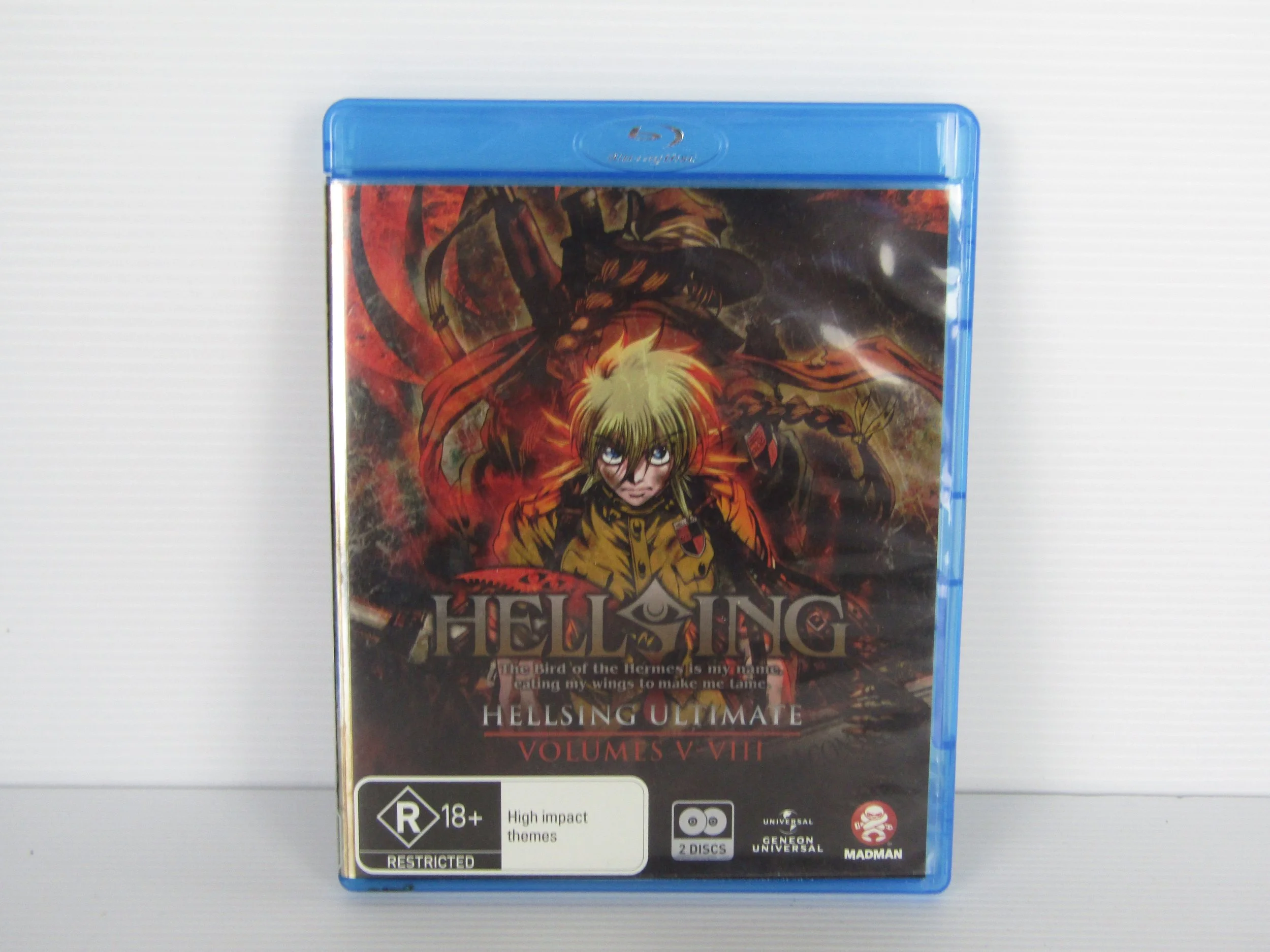 Hellsing Ultimate Collection 2: Episodes 5-8 Blu-ray Very good condition