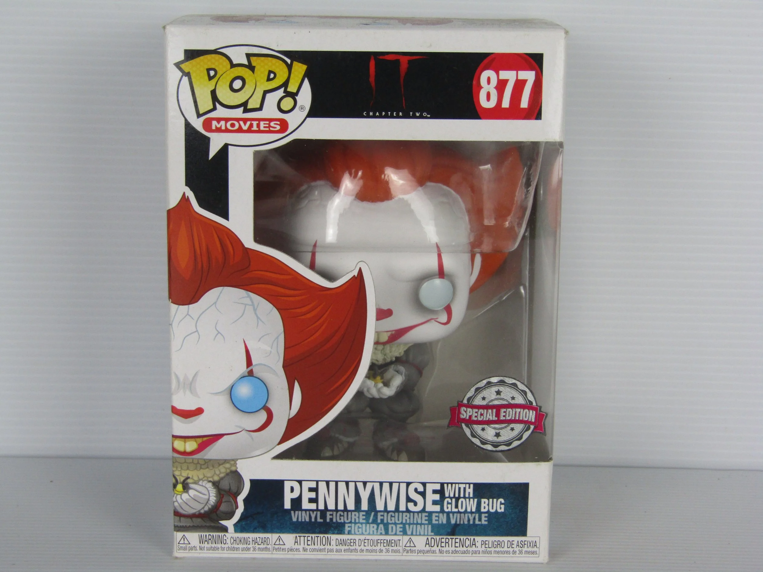 Pennywise with Glow Bug Funko Pop #877