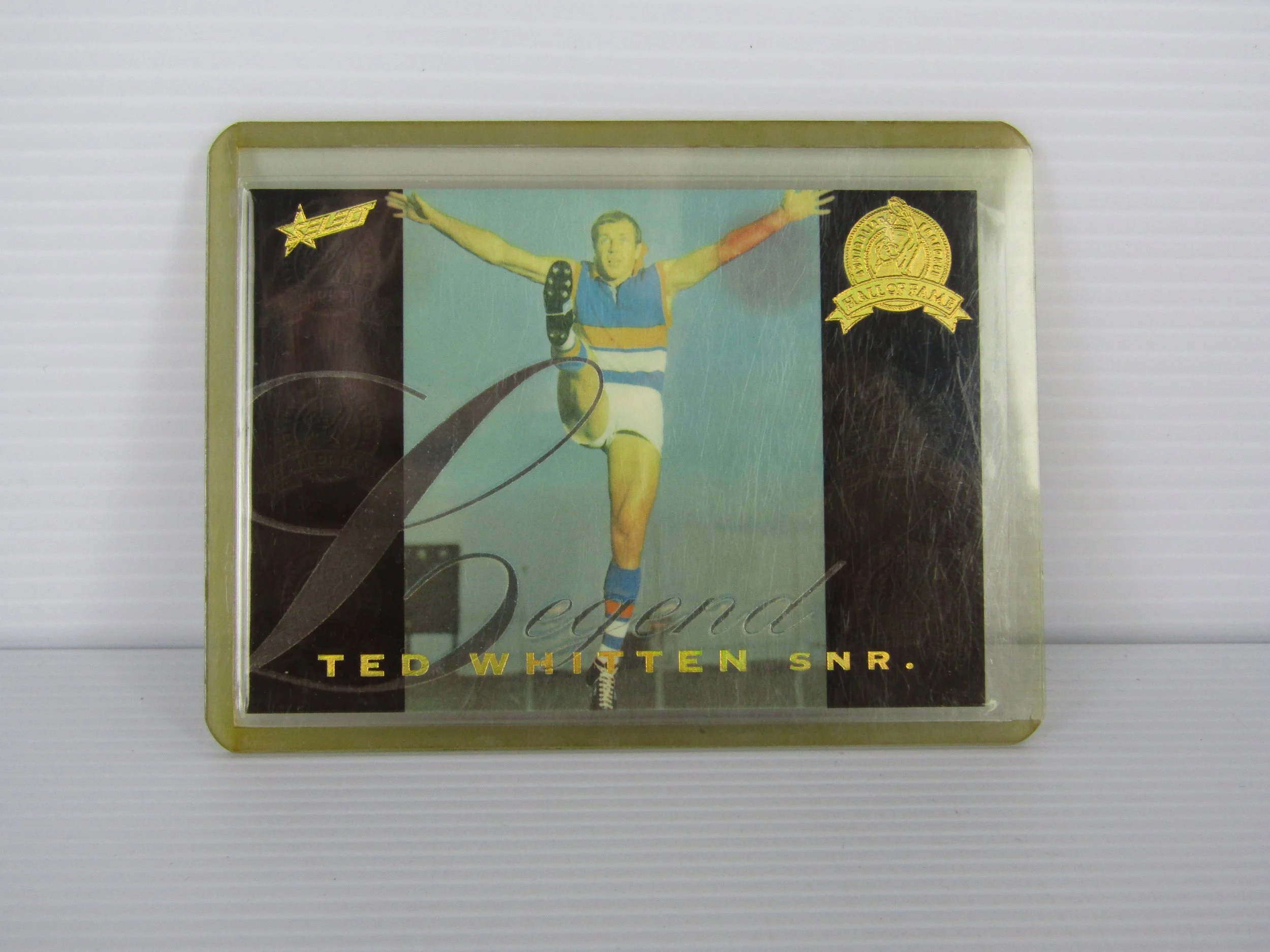 1996 Ted Whitten Hall of Fame Legend Card