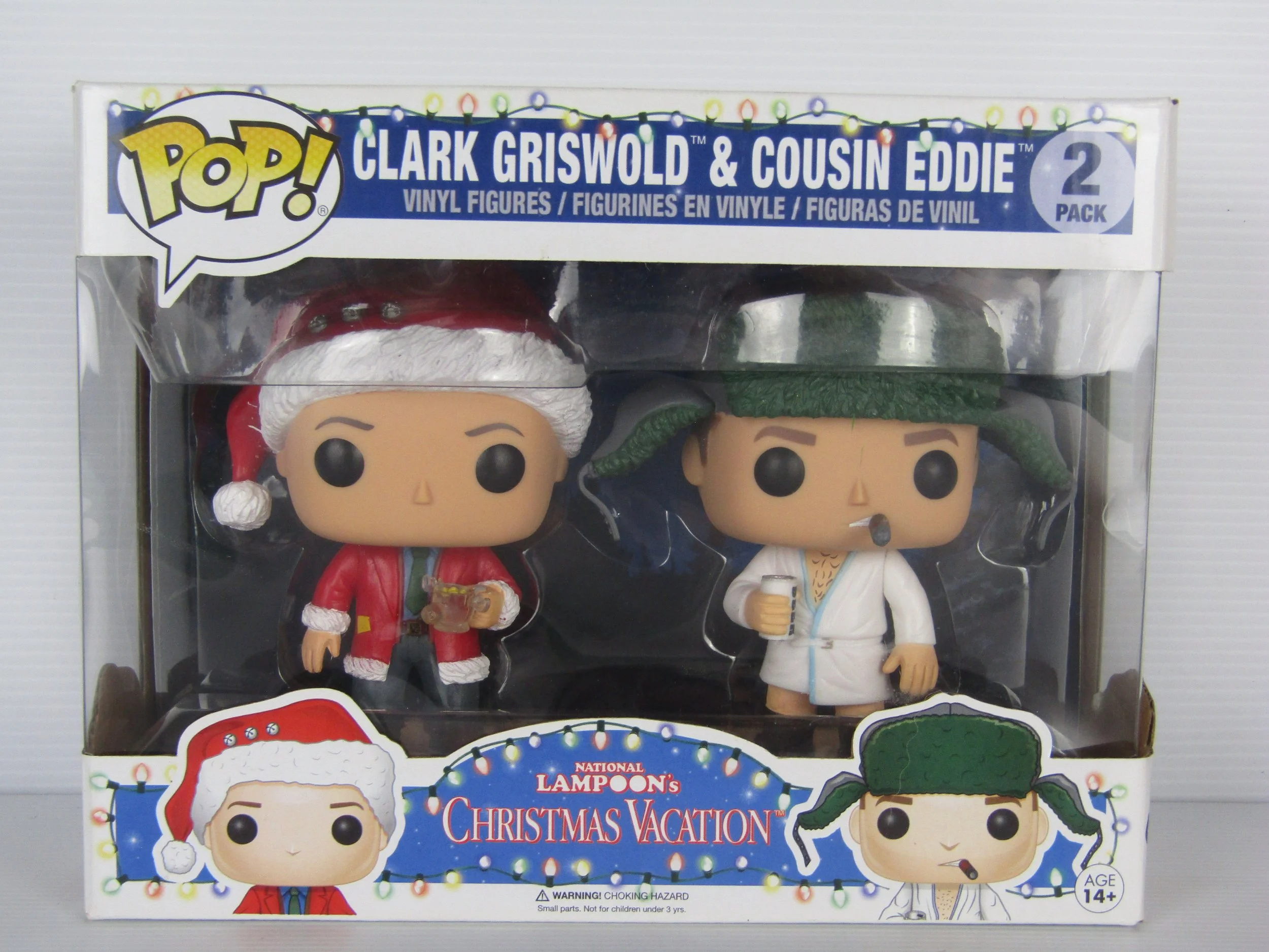 Funko Pop! Vinyl: Christmas Vacation 2 Pack - Clark & Cousin Eddie