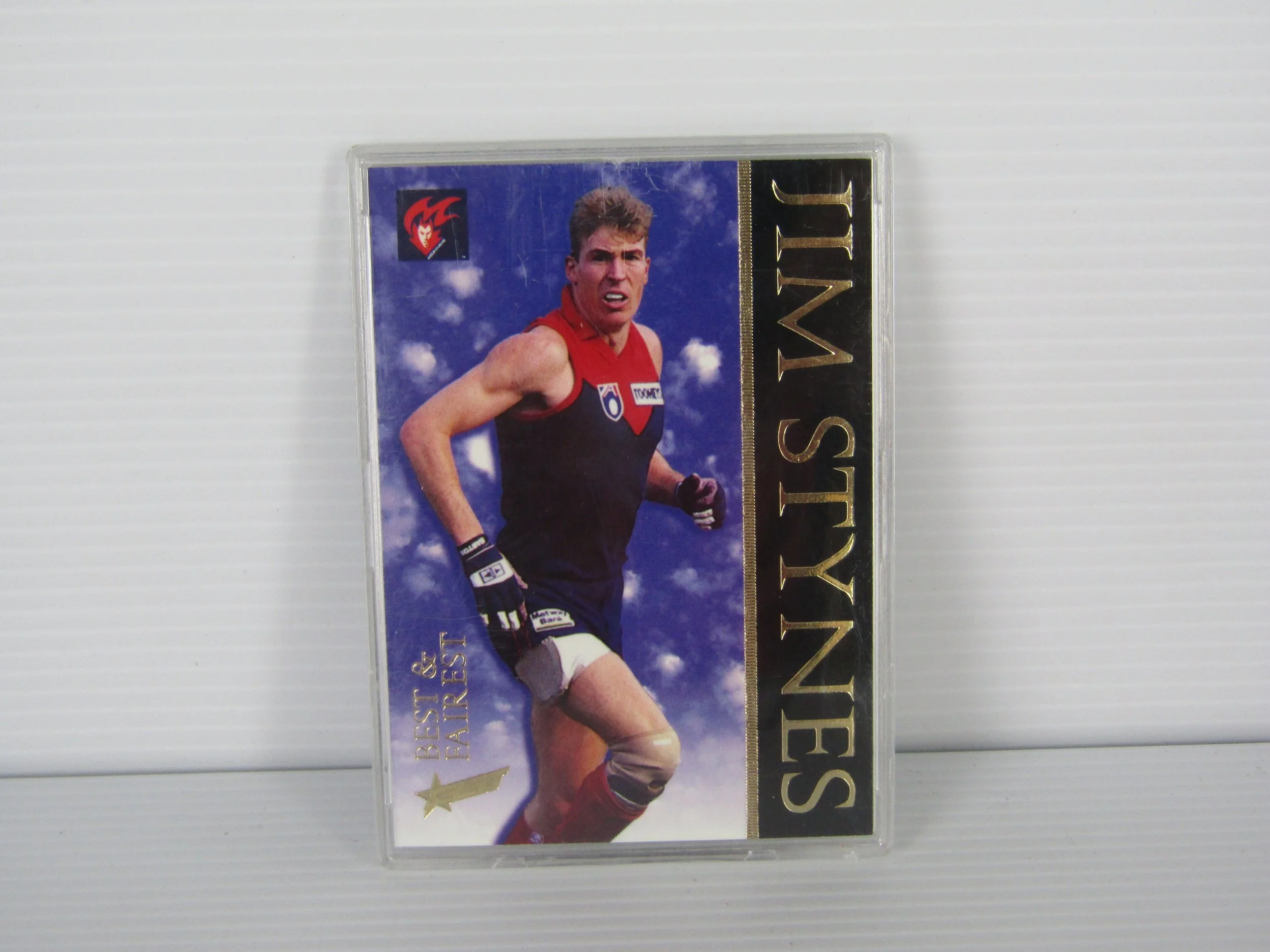 1996 Jim Stynes Best & Fairest Centenary Card