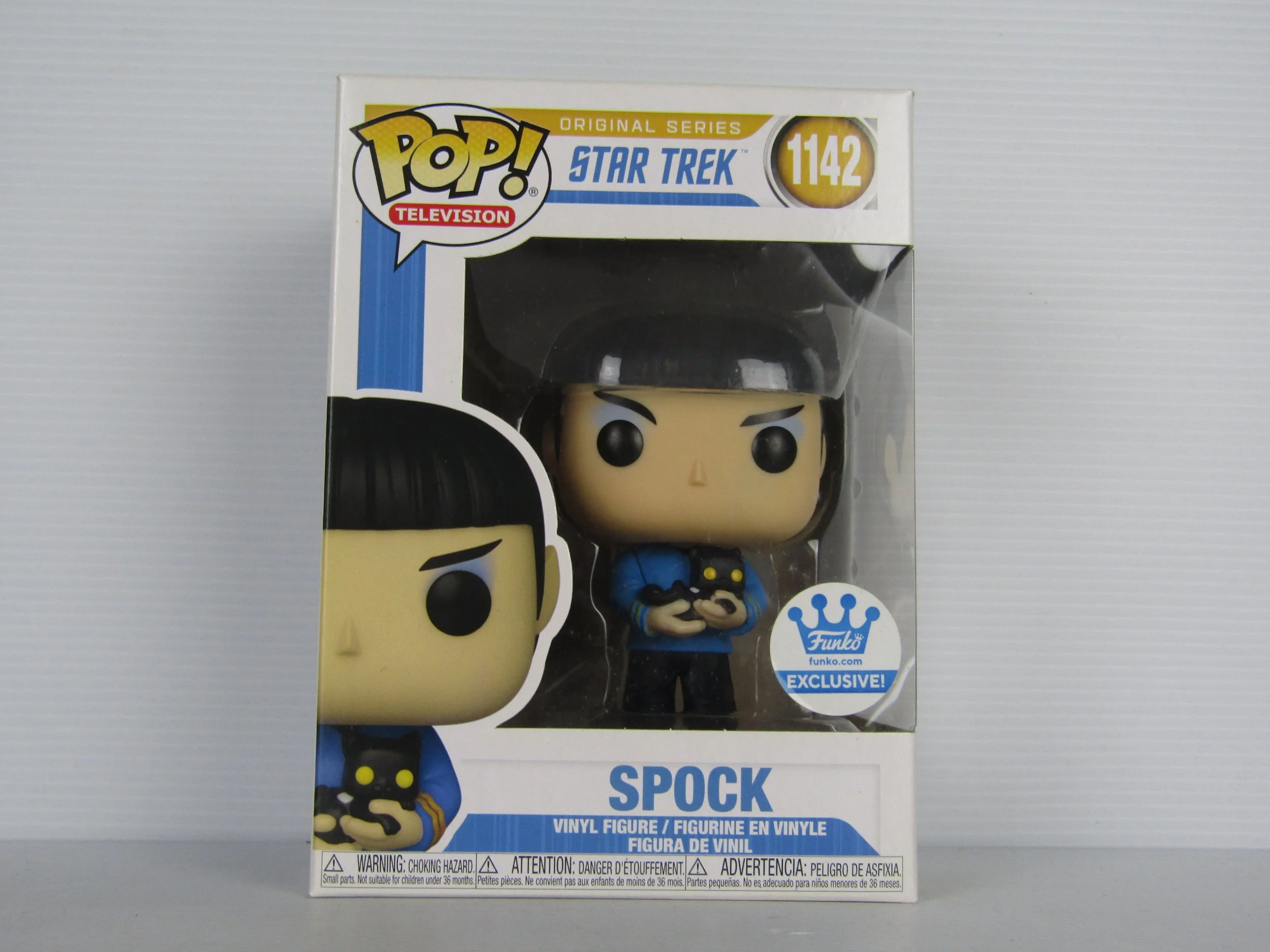 Funko Pop! Star Trek Original Spock with Cat Exclusive