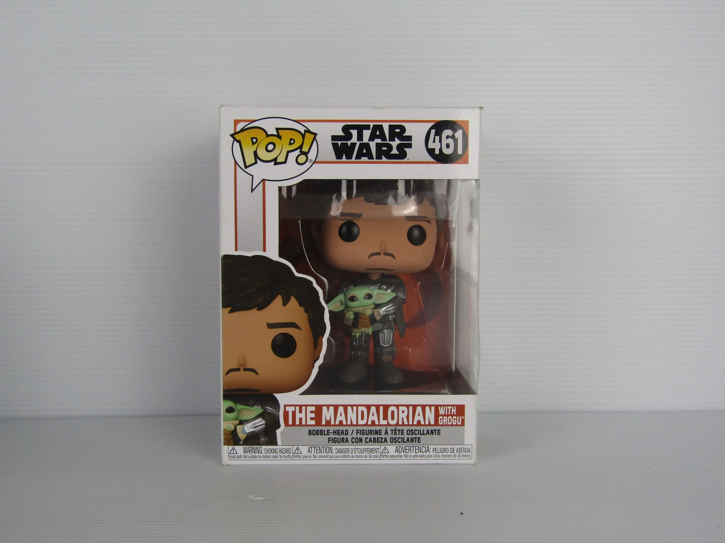 Funko Pop! Mandalorian with Grogu #461