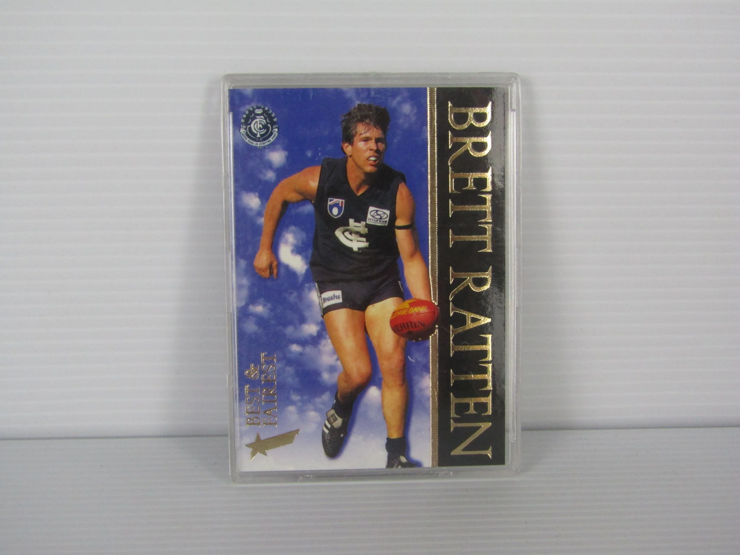 1996 Brett Ratten Best & Fairest AFL Card