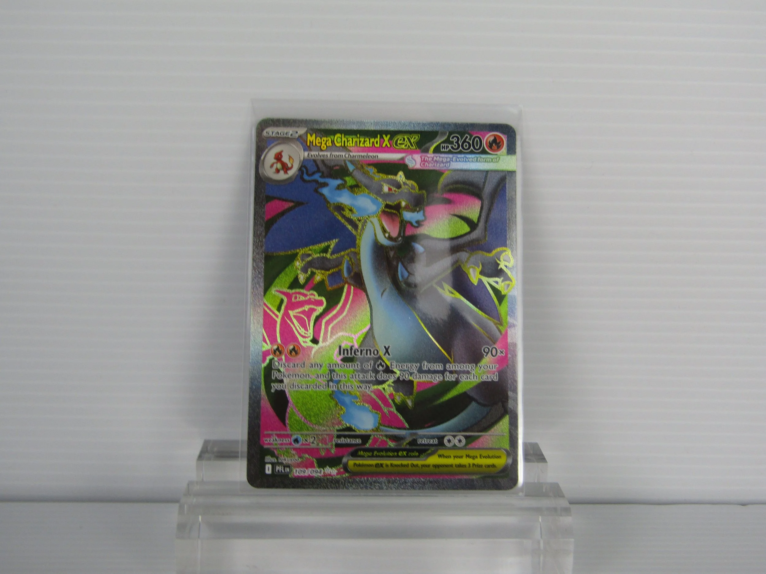 Phantasmal Flames Mega Charizard X EX 109/094 ( Mint )