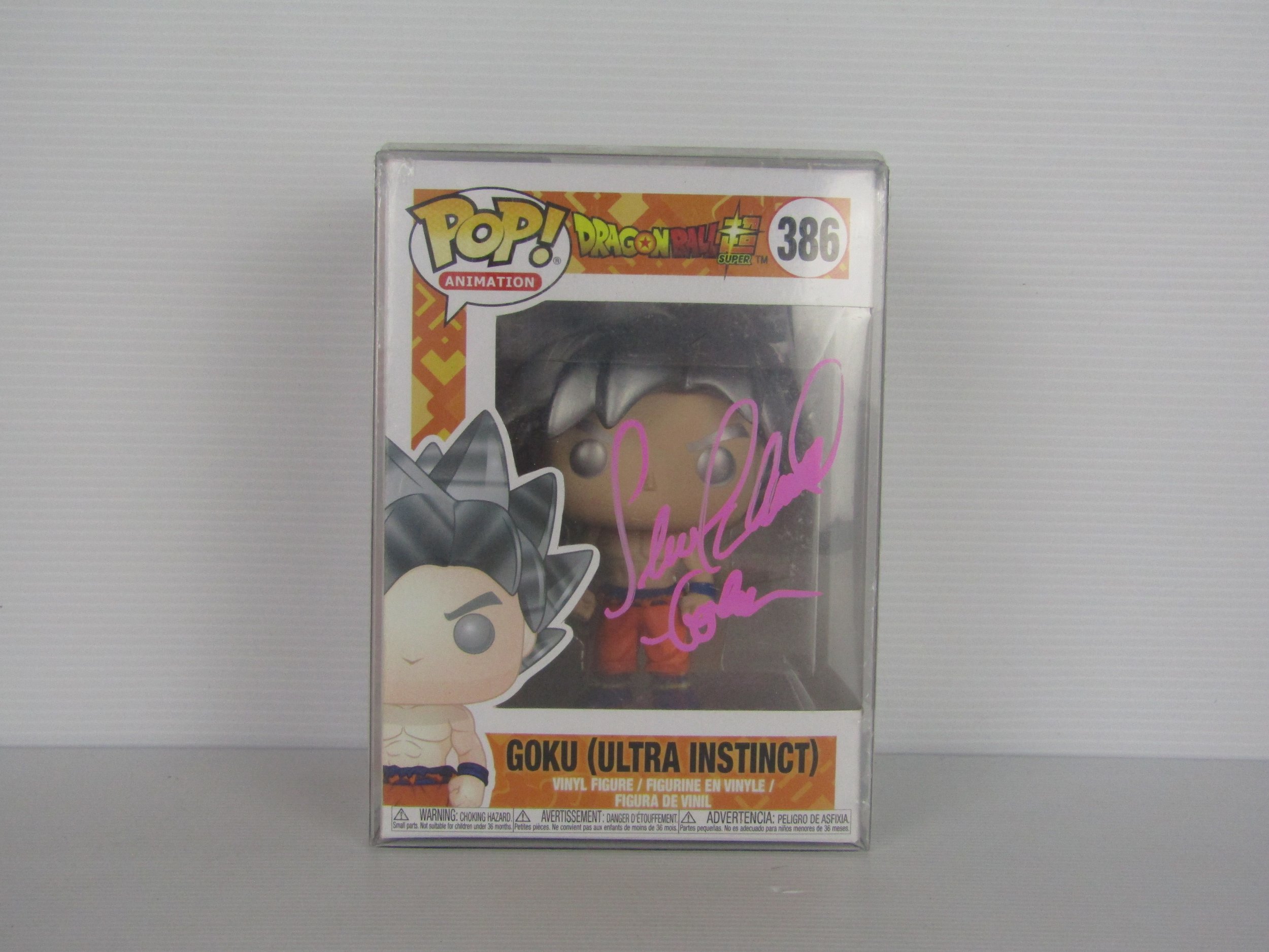 Signed Goku (Ultra Instinct) Funko Pop!