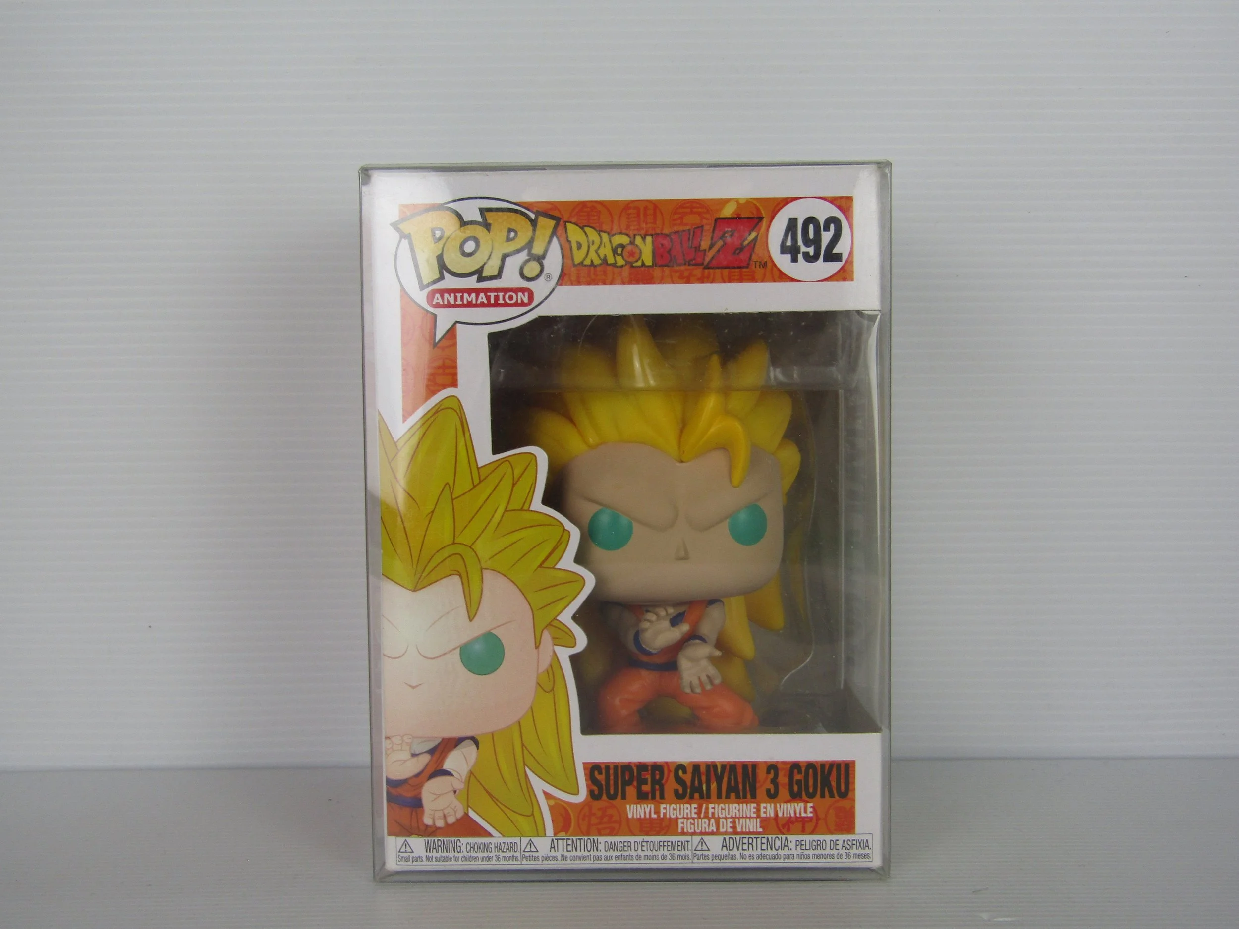 Funko Pop Dragon Ball Z Super Saiyan 3 Goku #492