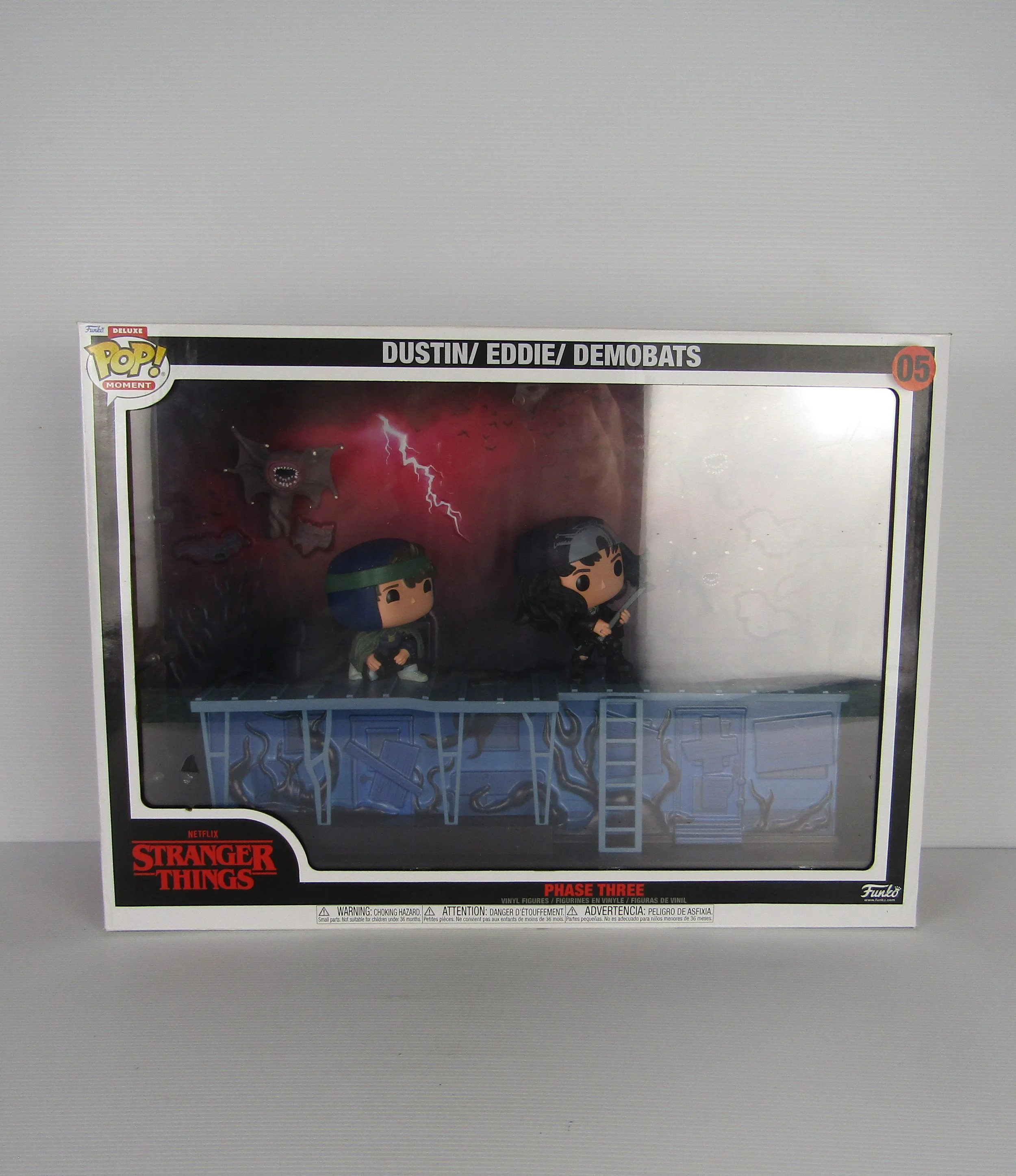 Funko Pop! Stranger Things "PHASE THREE" Dustin, Eddie, Demobats #05