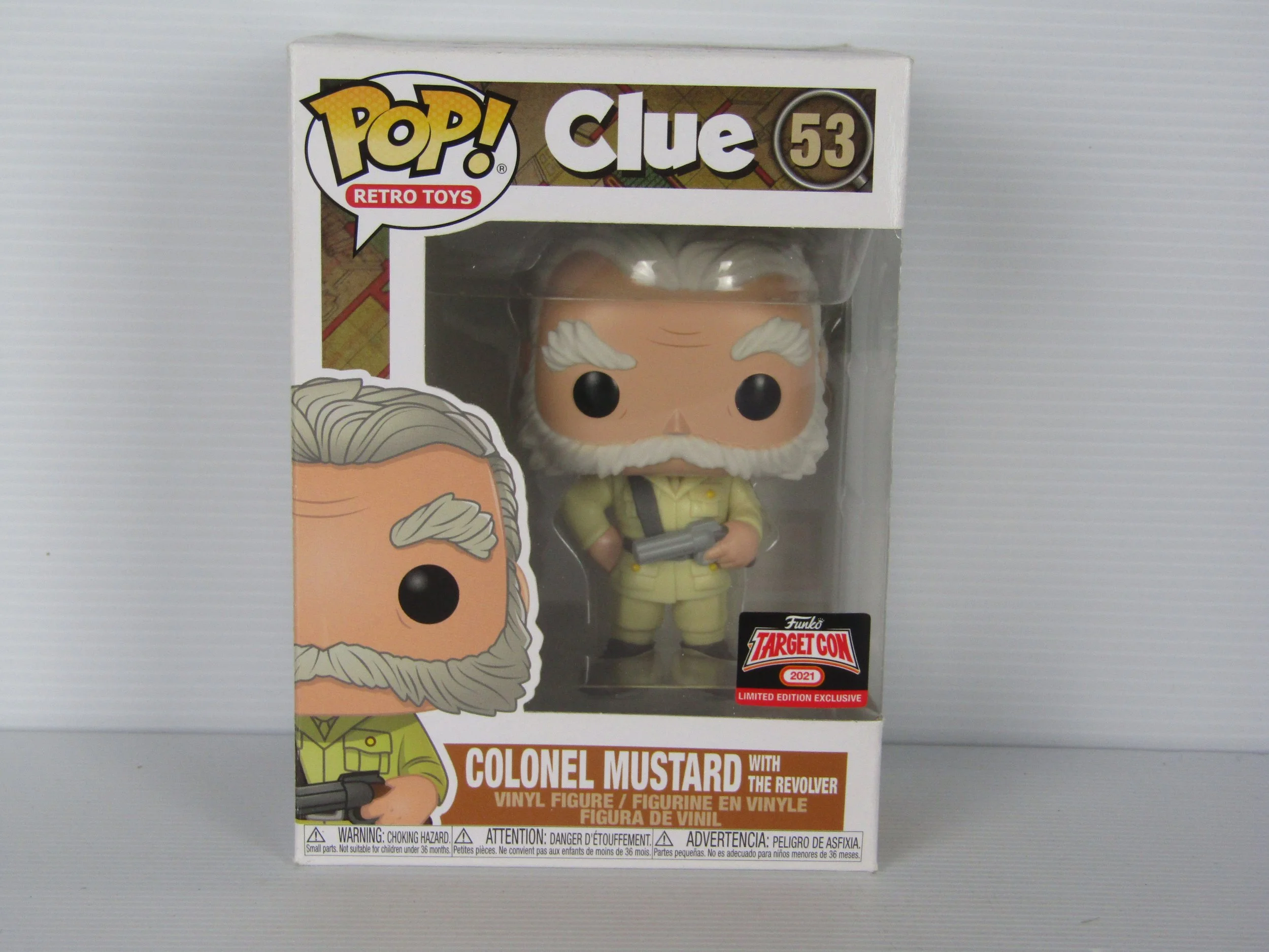 Funko Pop! Retro Toys Clue - Colonel Mustard (Target Exclusive)