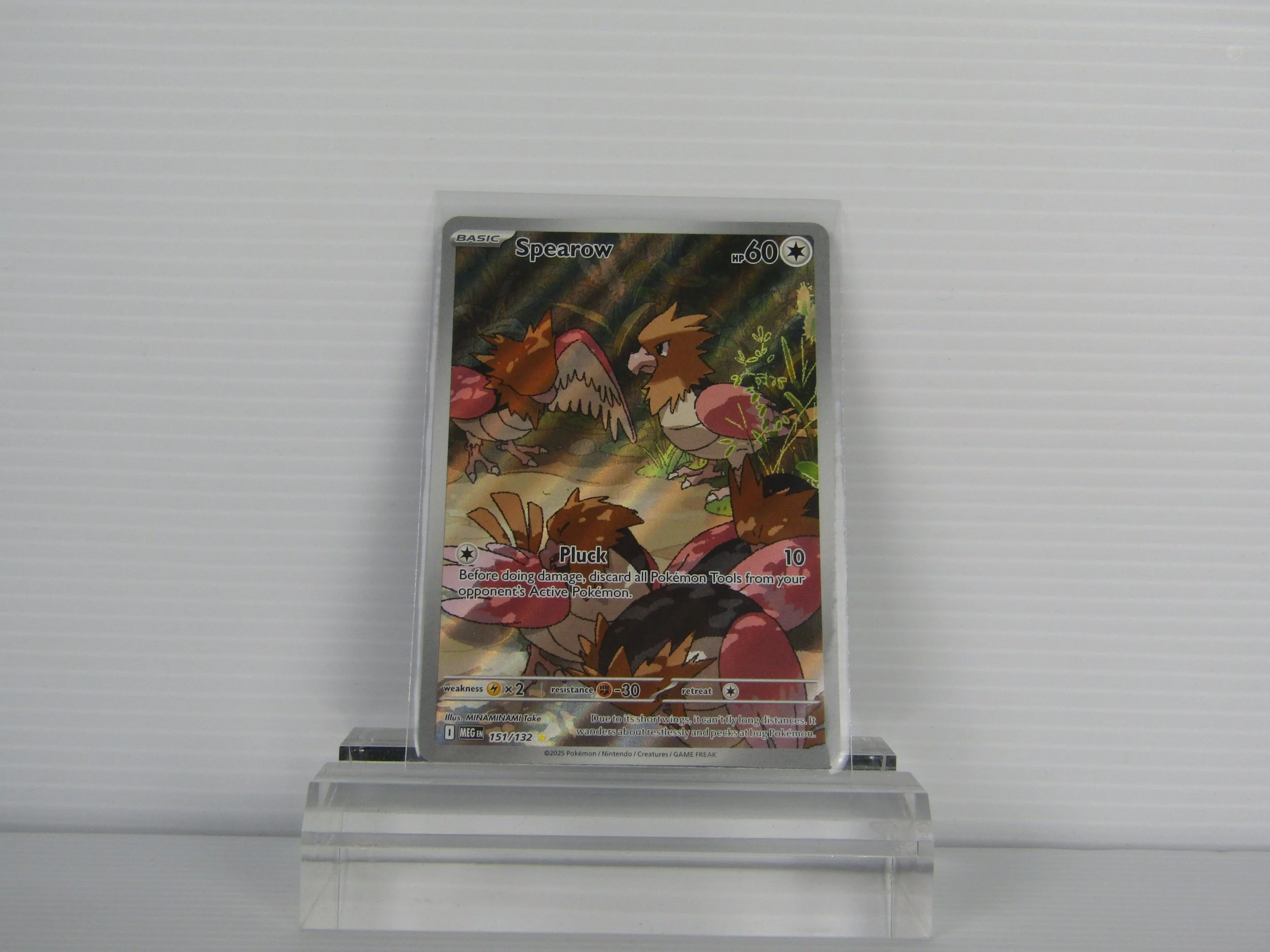 Spearow - 151/132 Illustration Rare Pokémon Card ( Mint )